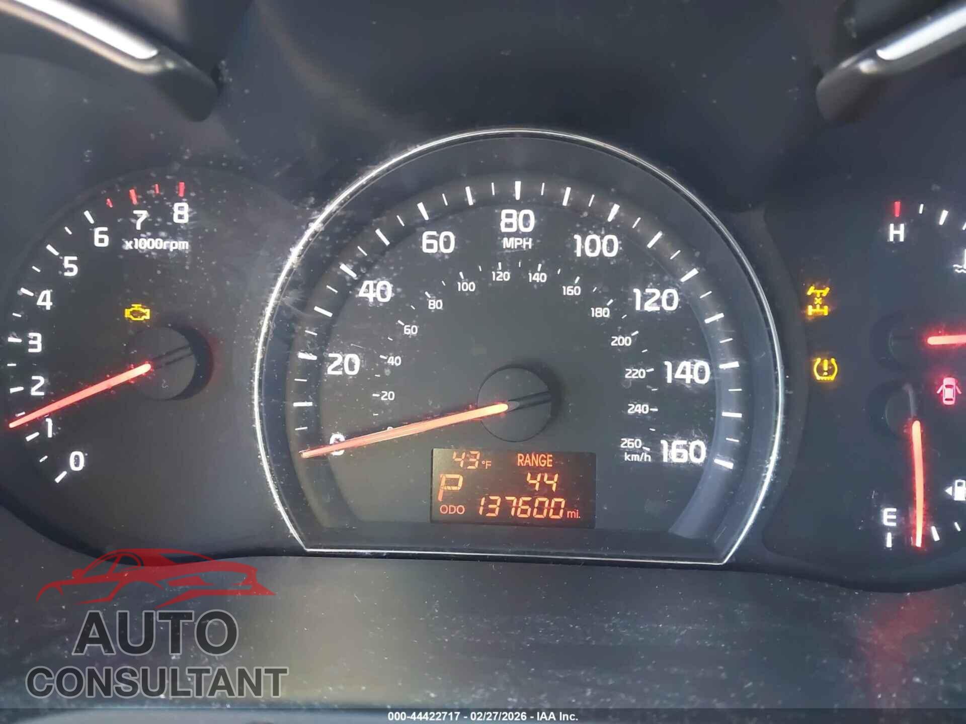 KIA SORENTO 2014 - 5XYKTCA62EG442364