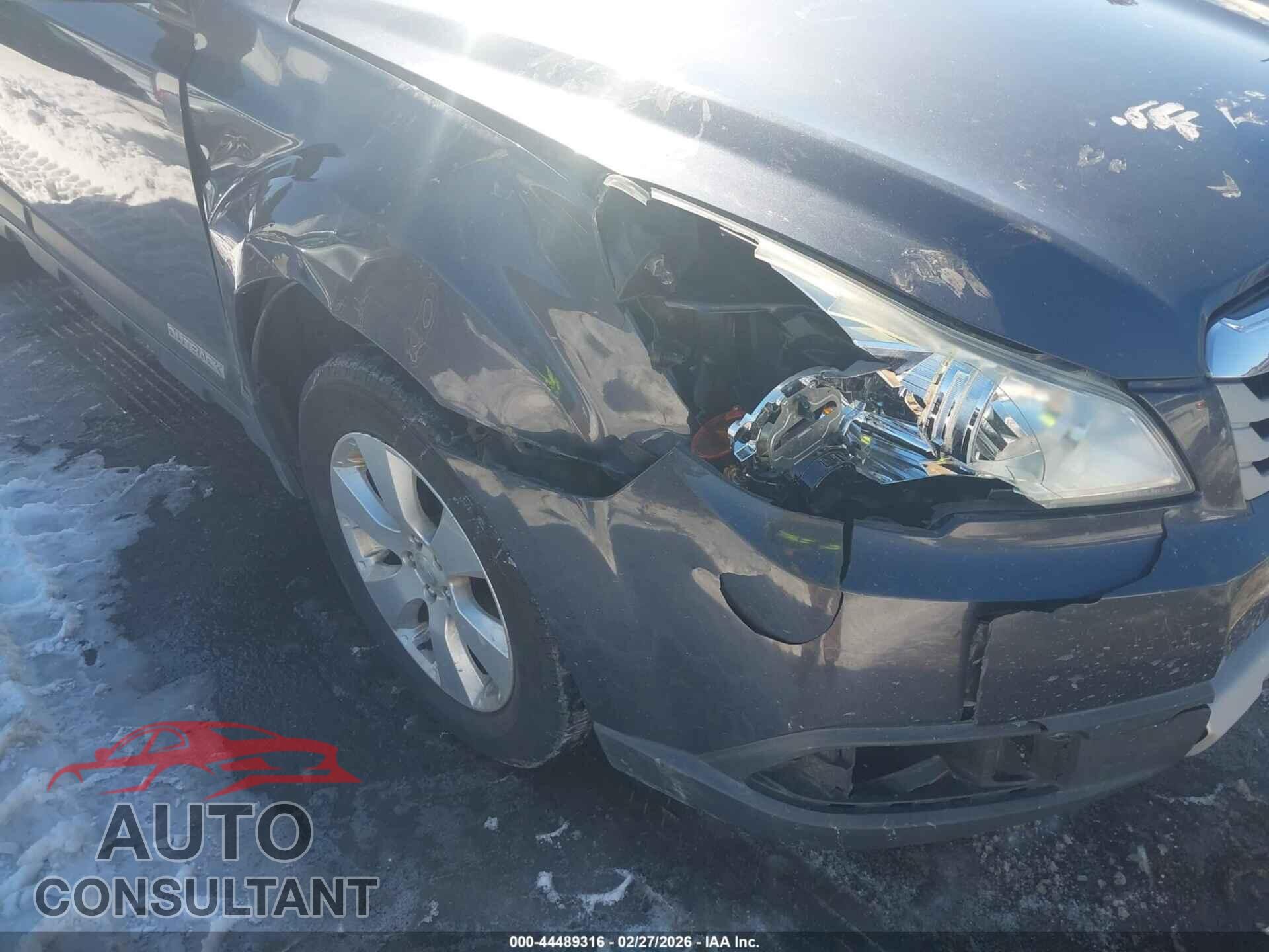 SUBARU OUTBACK 2010 - 4S4BRBKC2A3345818