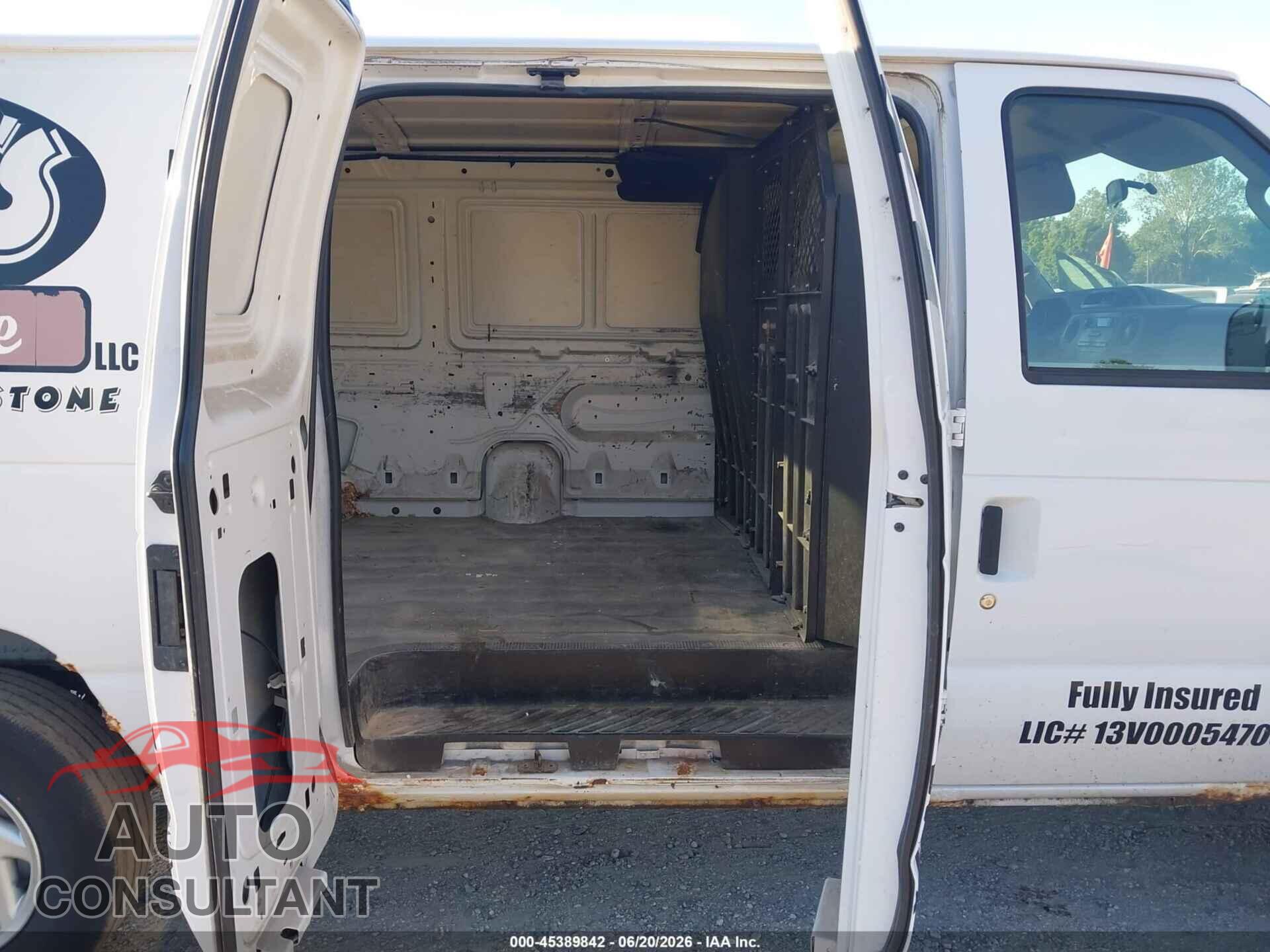 FORD E-250 2013 - 1FTNE2EL1DDB03934