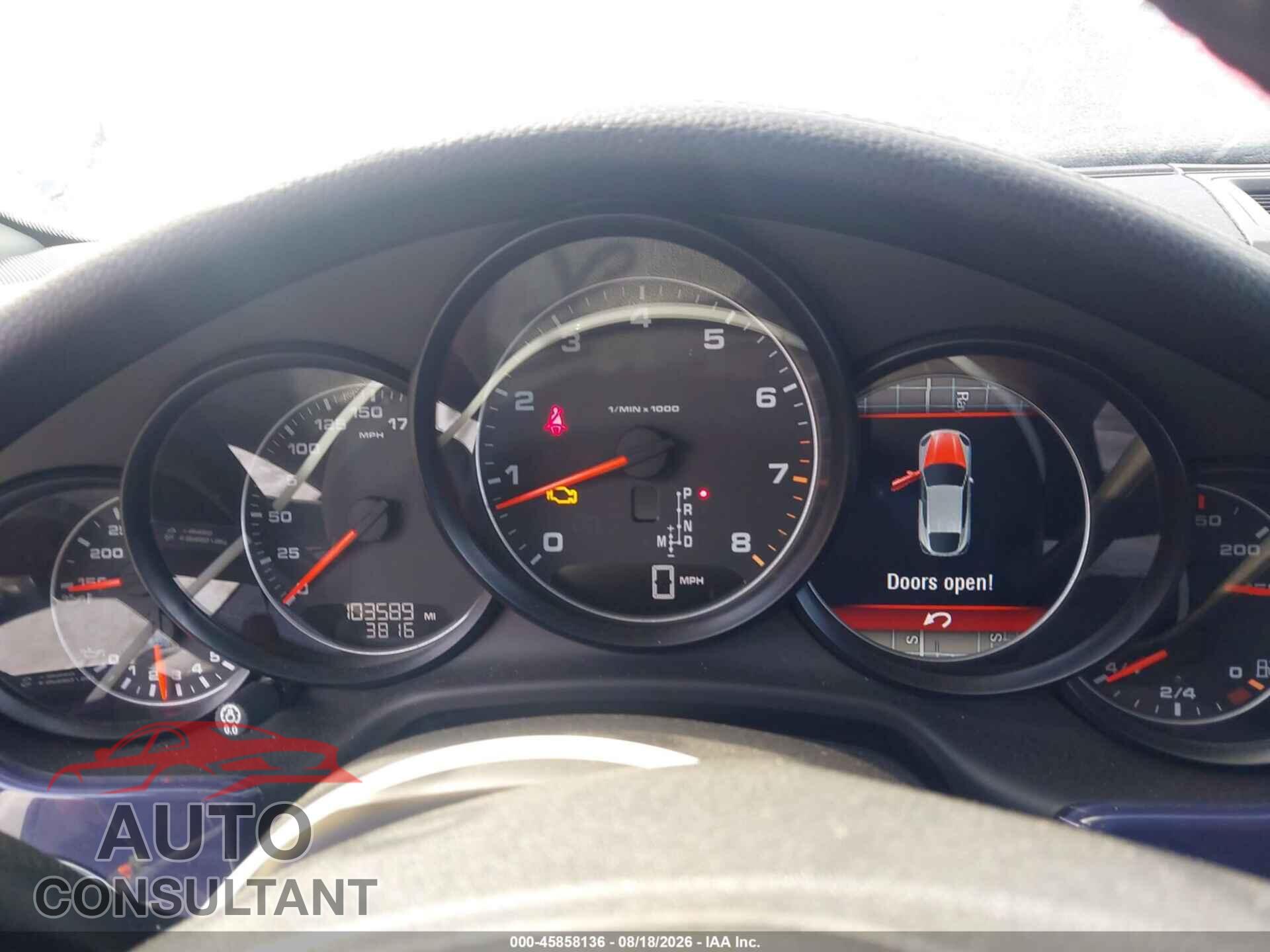 PORSCHE PANAMERA 2012 - WP0AA2A72CL017829