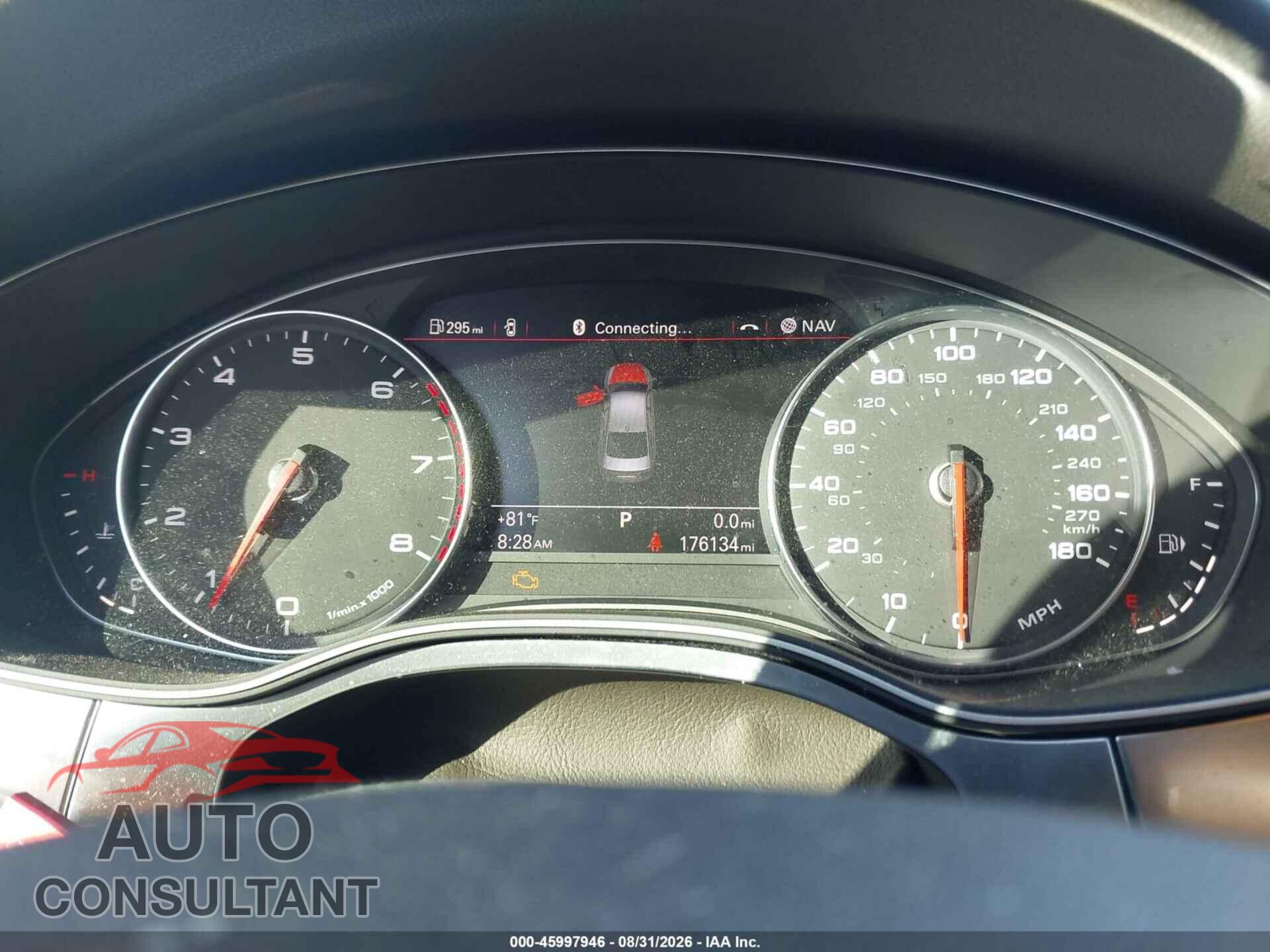 AUDI A6 2012 - WAUDFAFC3CN044182