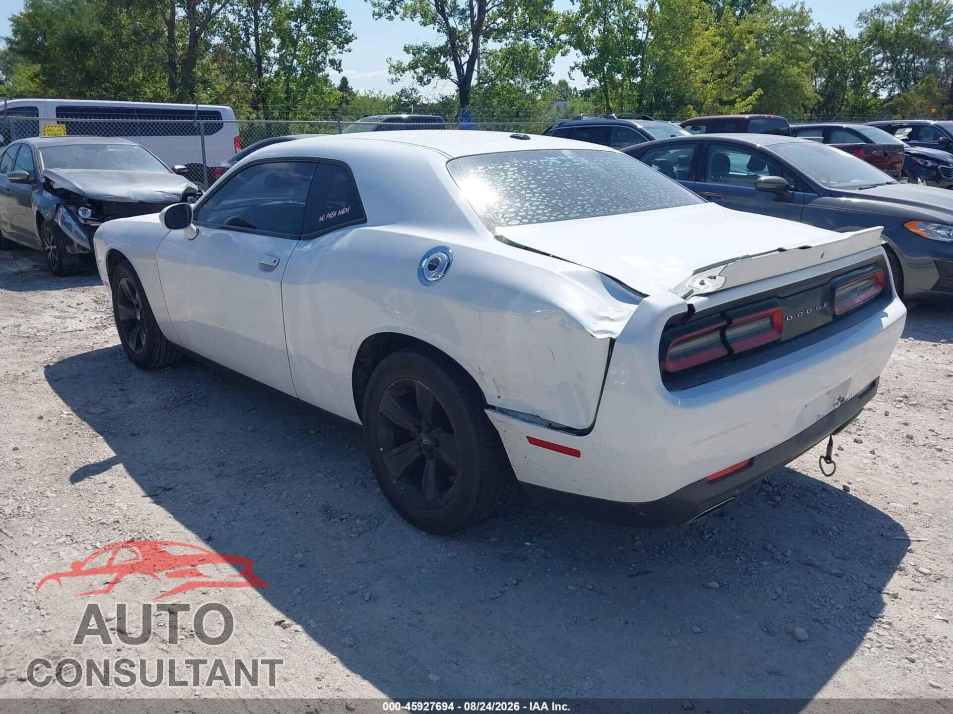 DODGE CHALLENGER 2018 - 2C3CDZAG6JH242309