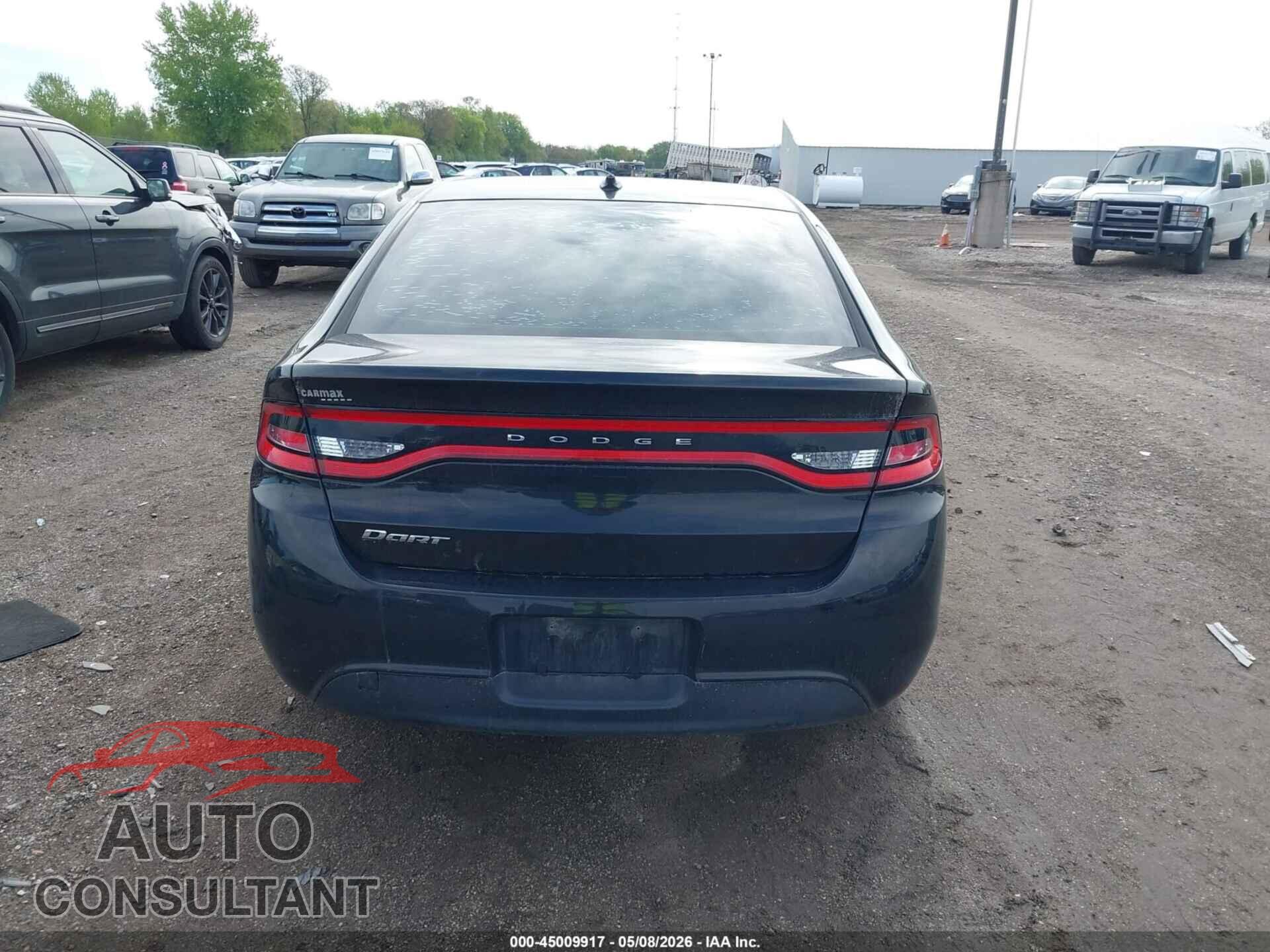 DODGE DART 2015 - 1C3CDFAA2FD404600
