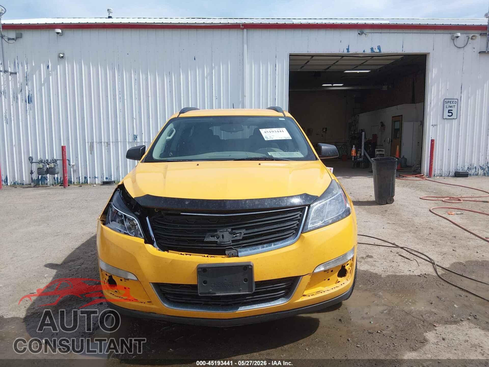 CHEVROLET TRAVERSE 2016 - 1GNKVFED5GJ320046