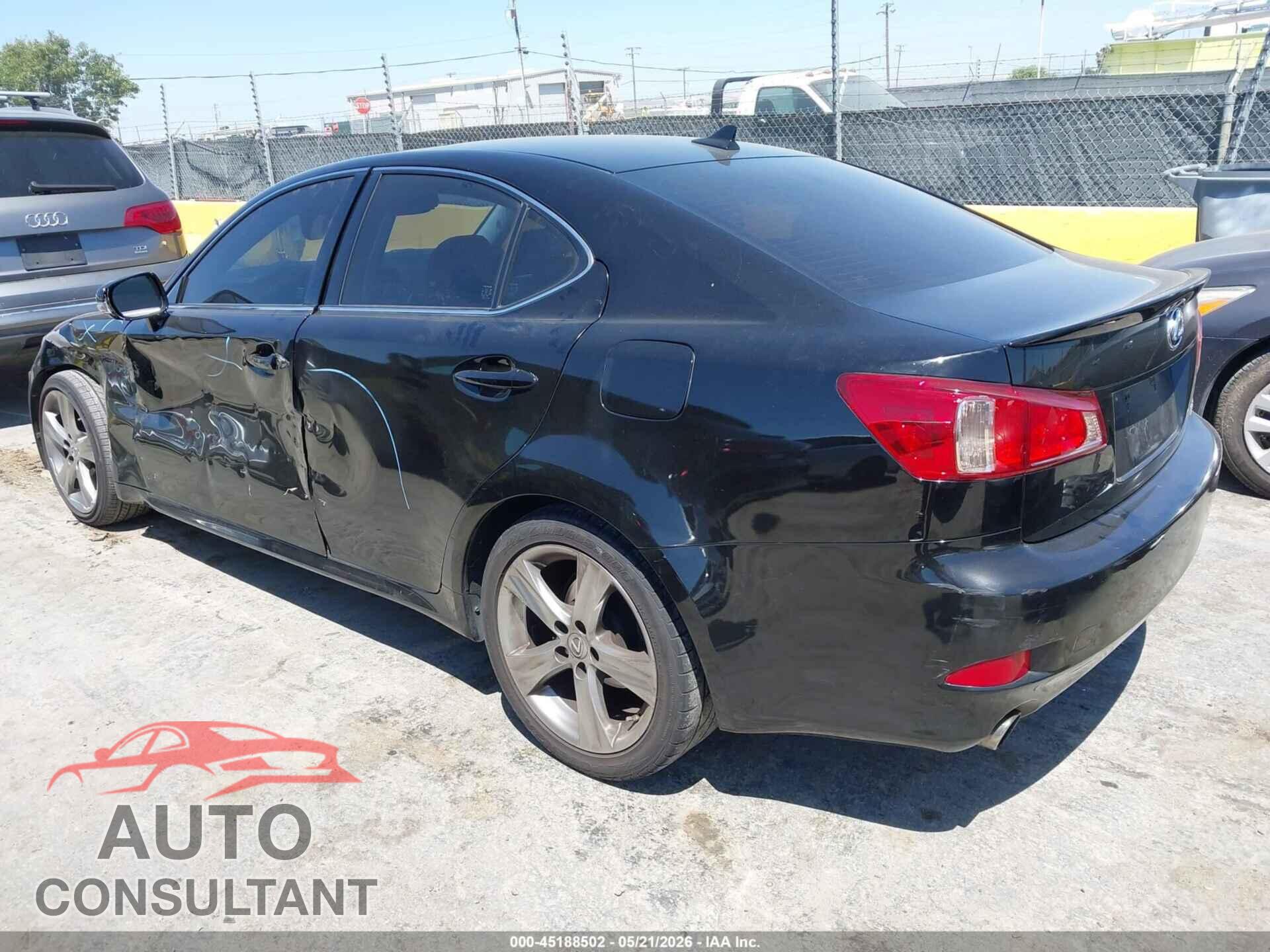 LEXUS IS 250 2013 - JTHBF5C24D5188899