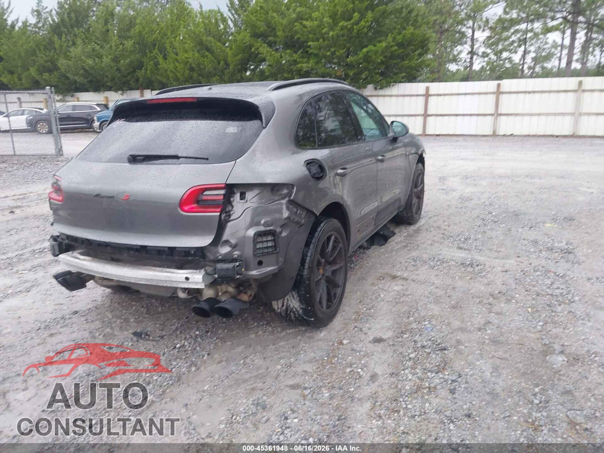 PORSCHE MACAN 2016 - WP1AB2A52GLB58254