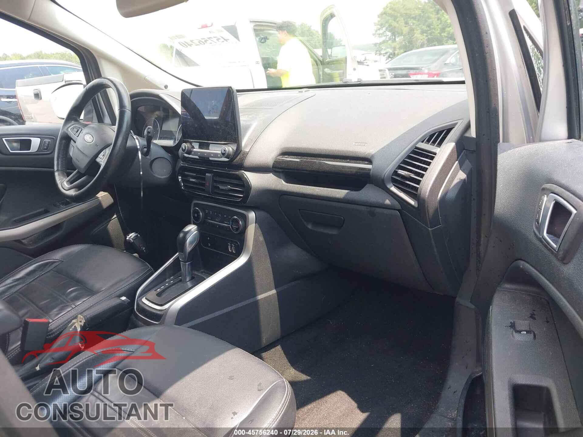 FORD ECOSPORT 2020 - MAJ6S3KL8LC334864