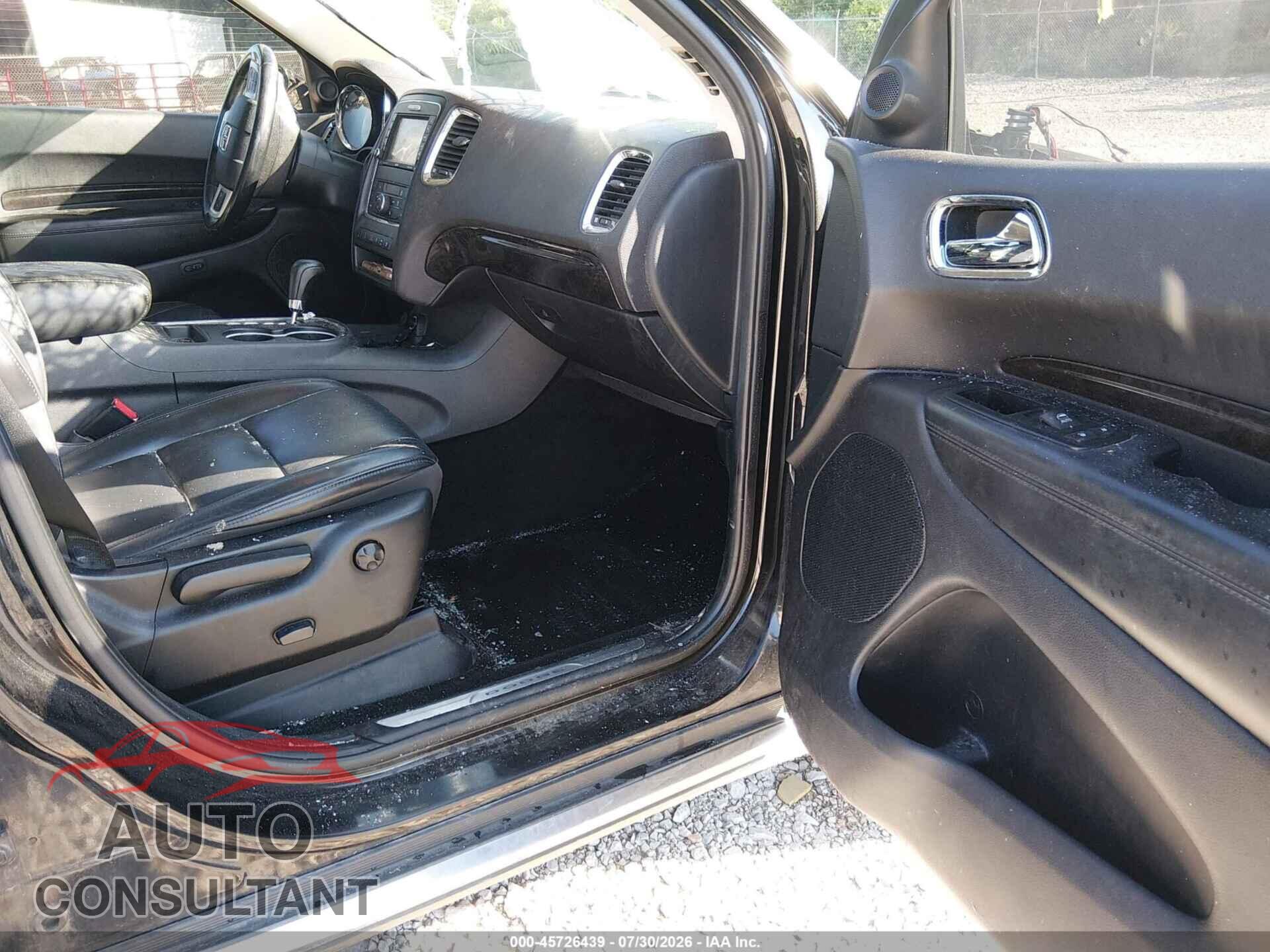 DODGE DURANGO 2011 - 1D4RE4GG2BC654117