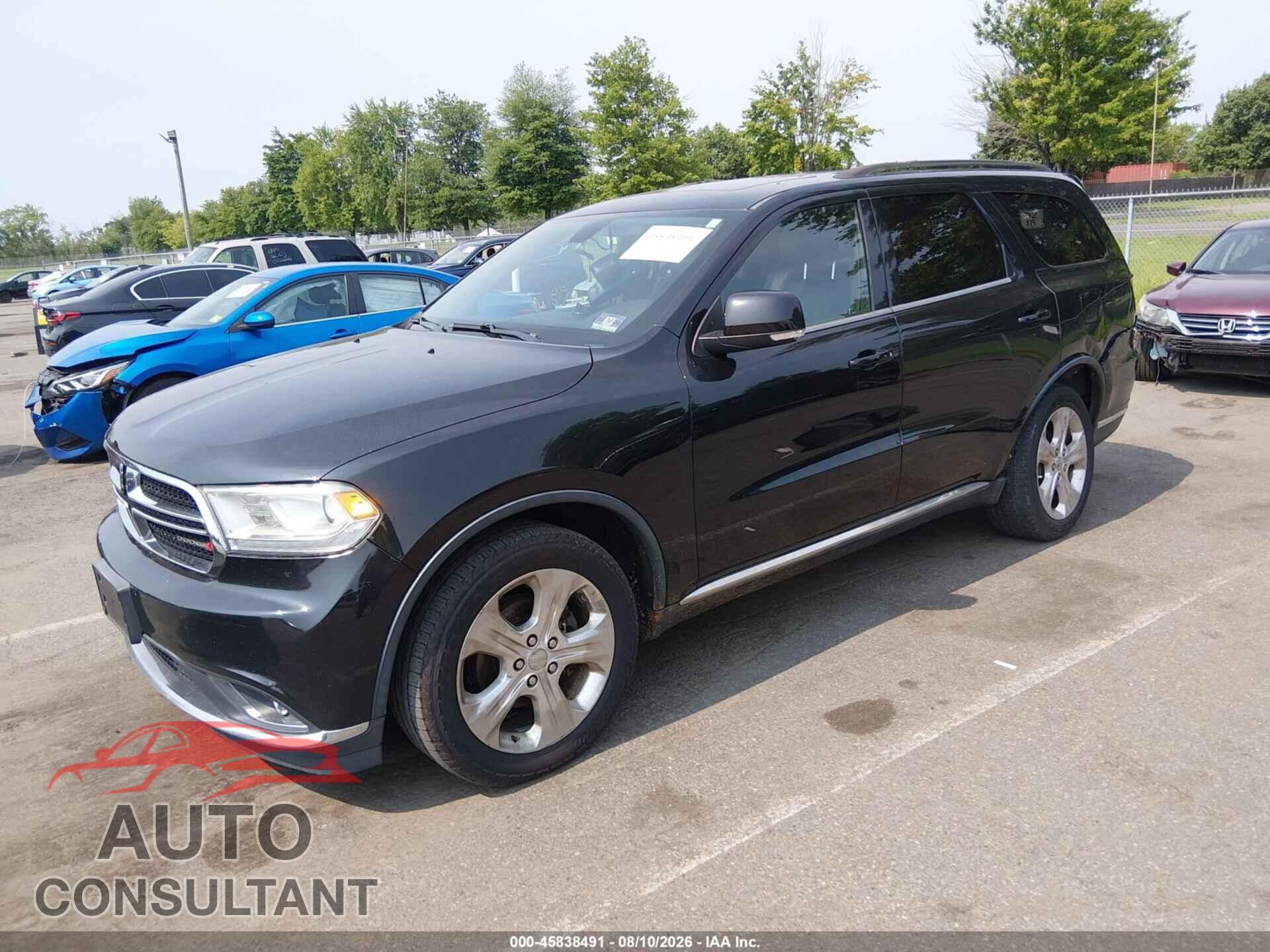 DODGE DURANGO 2014 - 1C4RDJDG7EC383109