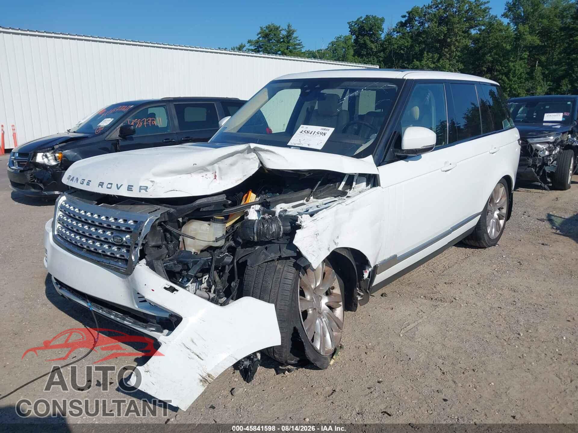 LAND ROVER RANGE ROVER 2017 - SALGS2FE3HA362944