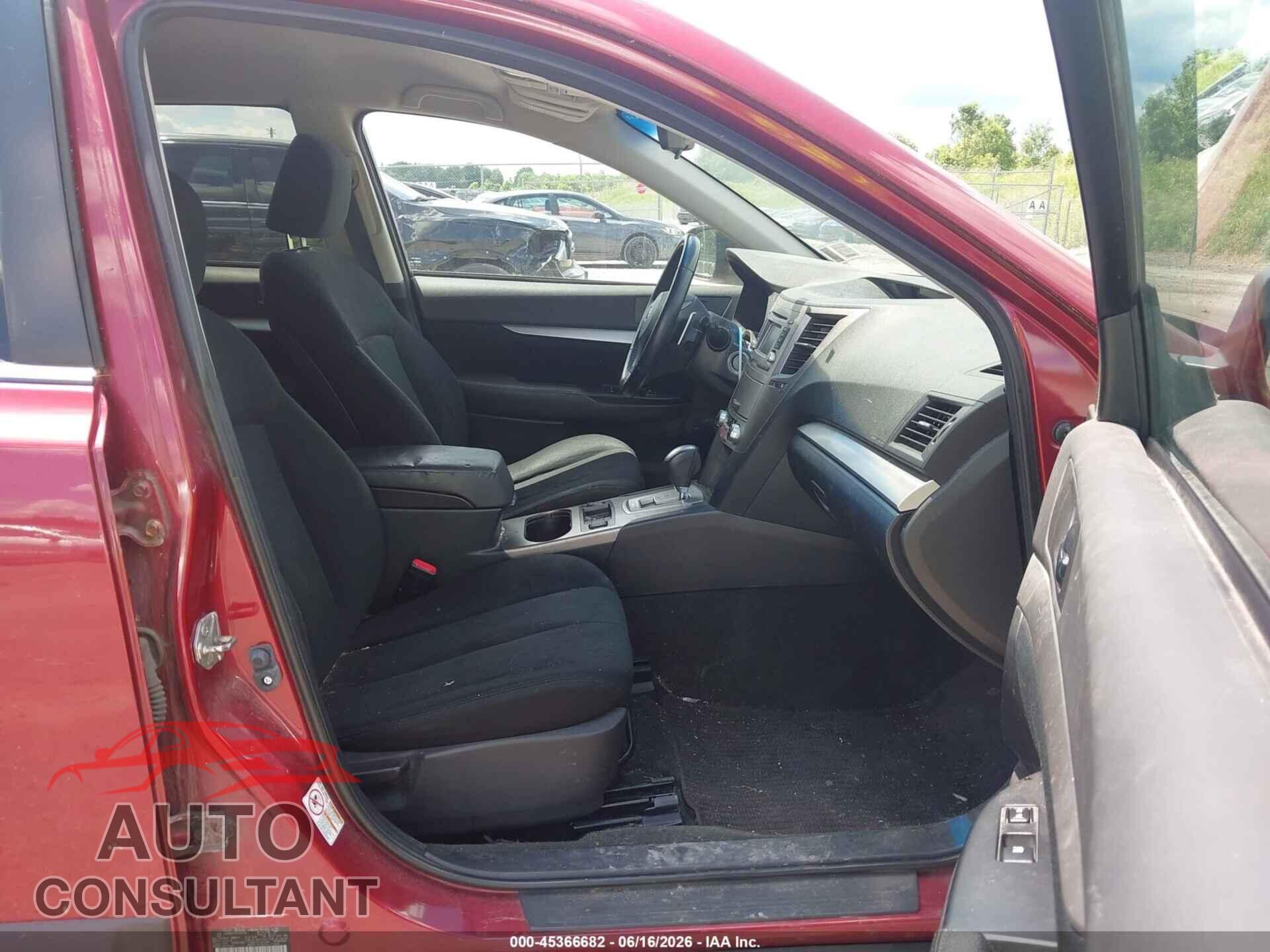 SUBARU OUTBACK 2014 - 4S4BRBCC4E3202356