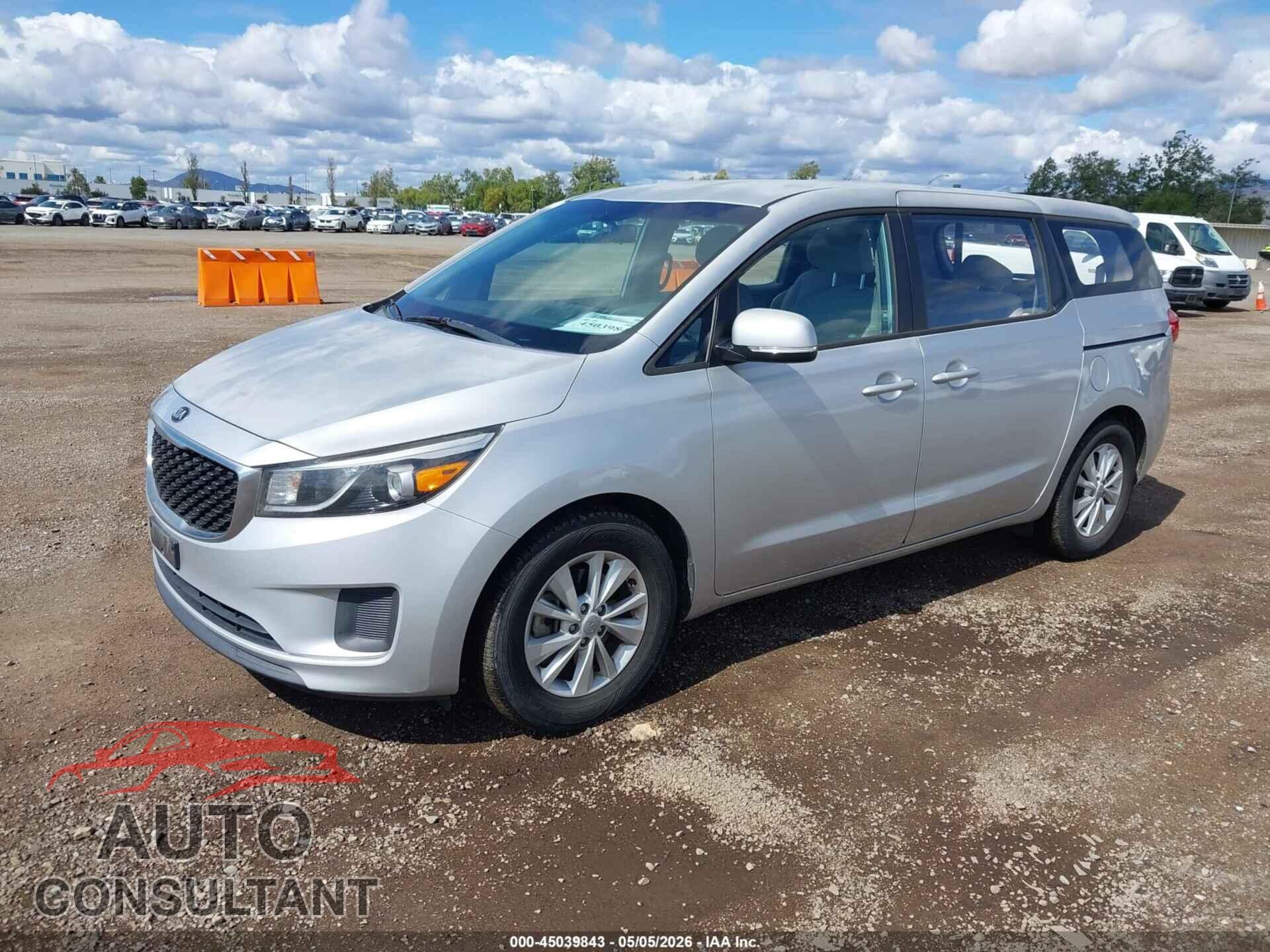 KIA SEDONA 2018 - KNDMA5C14J6374237