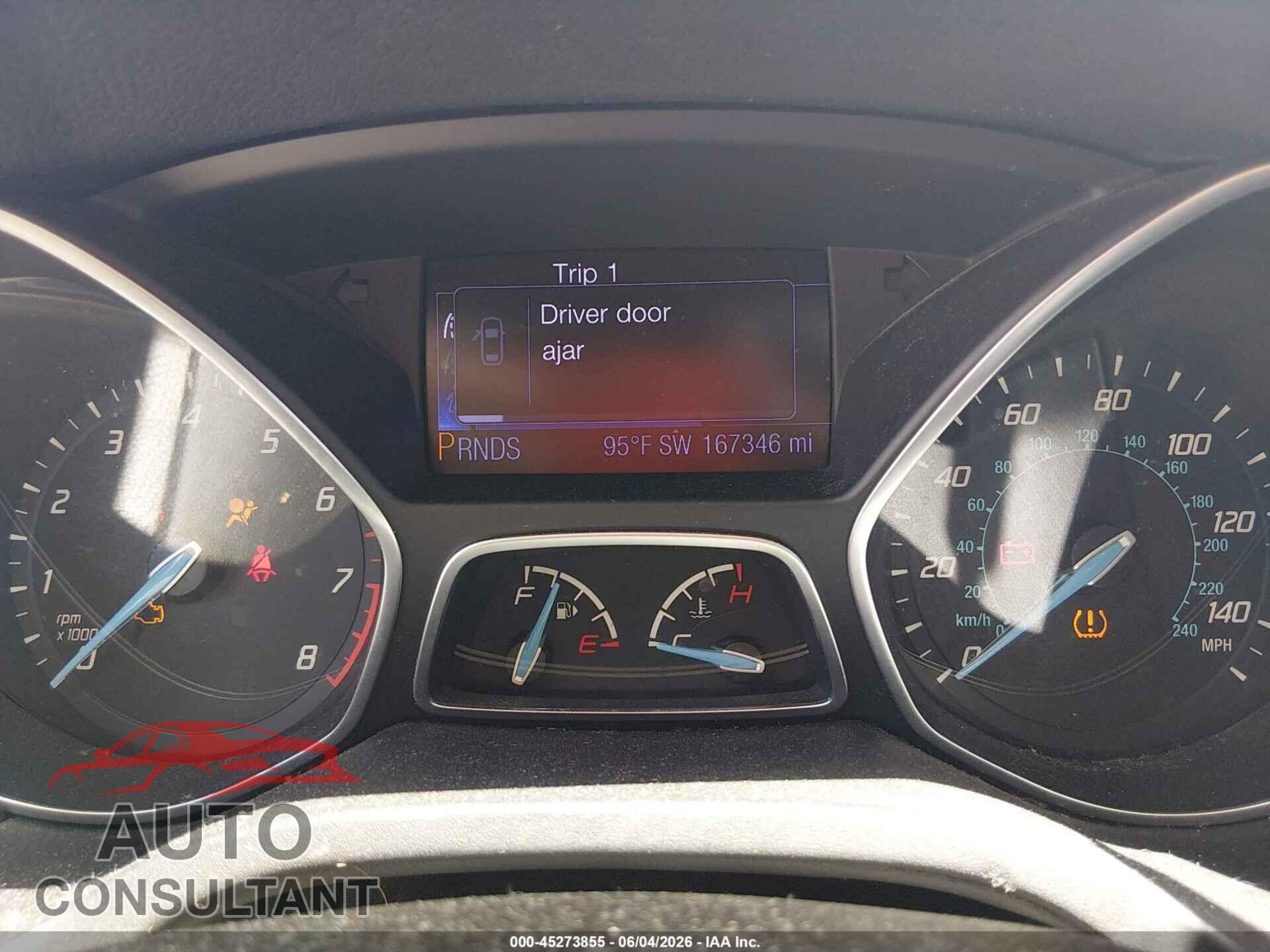 FORD FOCUS 2013 - 1FADP3F29DL174537