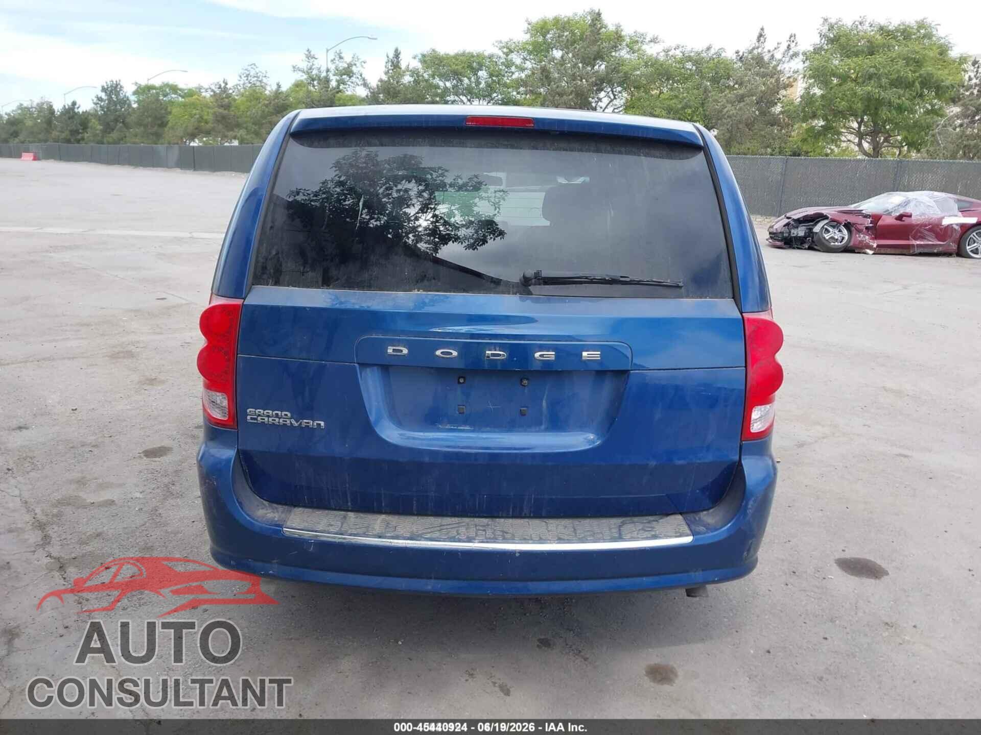 DODGE GRAND CARAVAN 2011 - 2D4RN3DG4BR617351