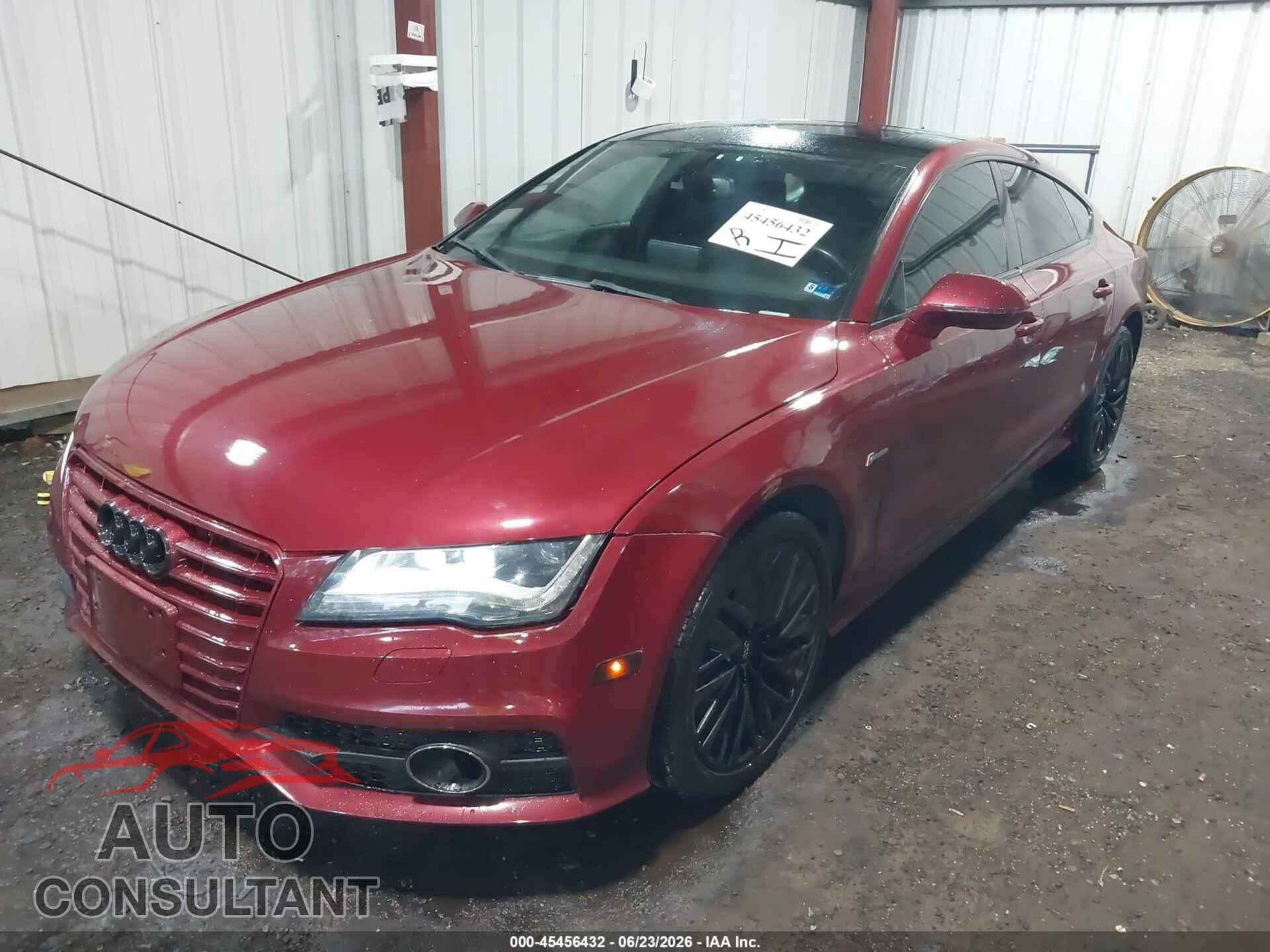 AUDI A7 2012 - WAUSGAFC9CN004872