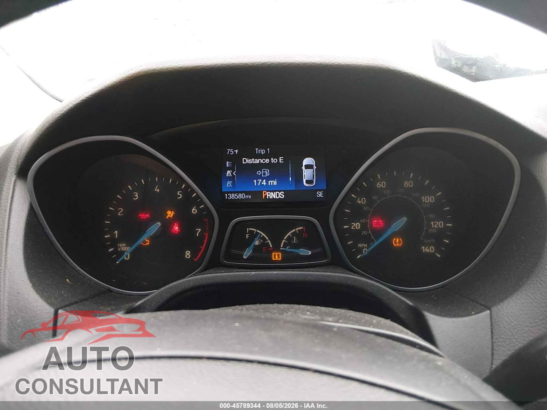 FORD FOCUS 2016 - 1FADP3F24GL296467