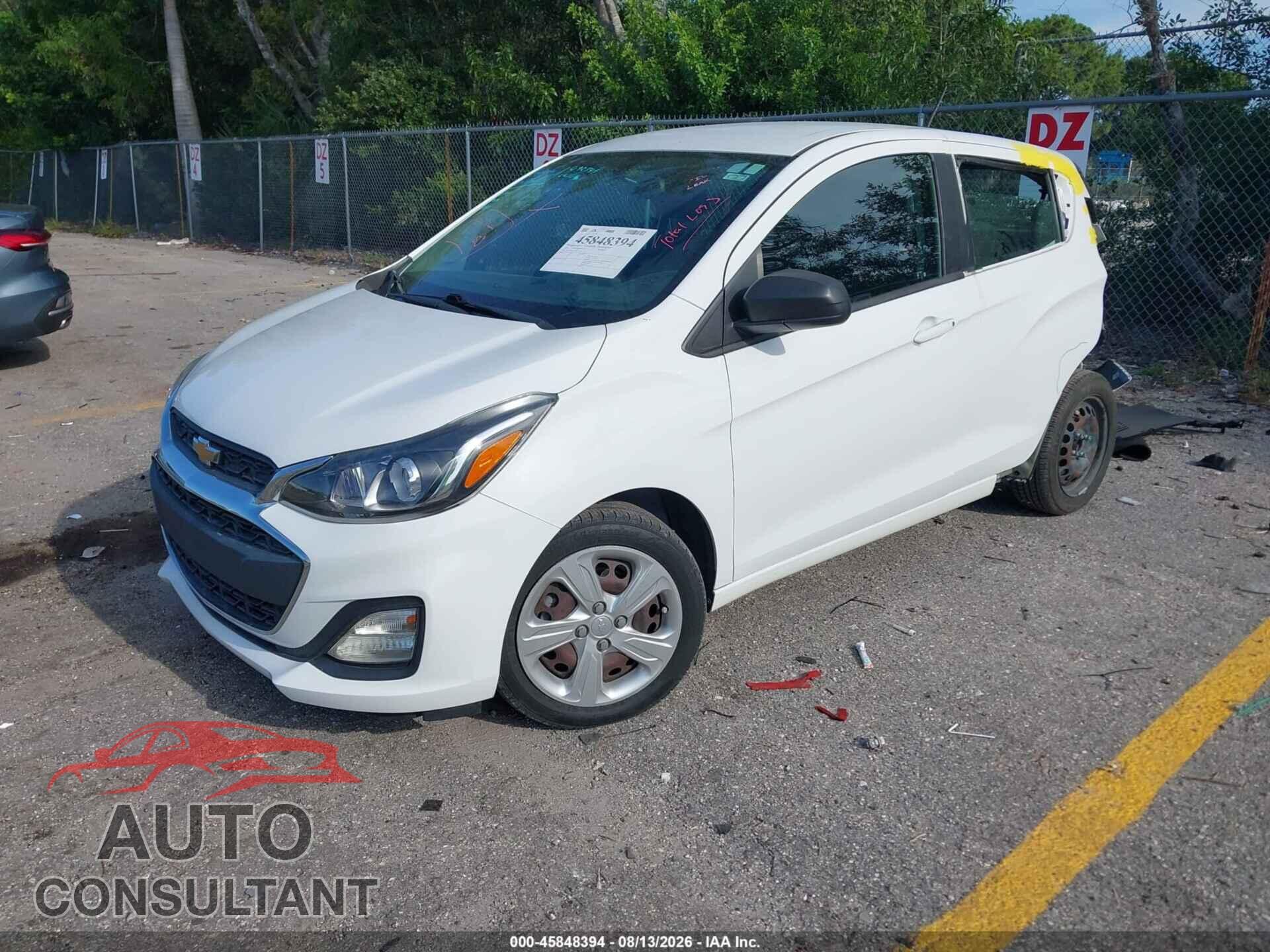 CHEVROLET SPARK 2021 - KL8CB6SAXMC731256