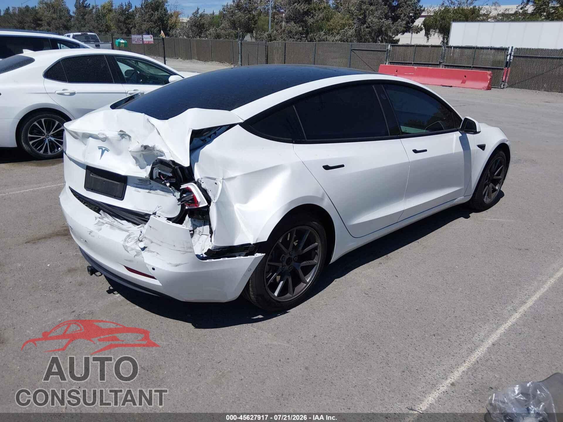 TESLA MODEL 3 2021 - 5YJ3E1EA2MF018593