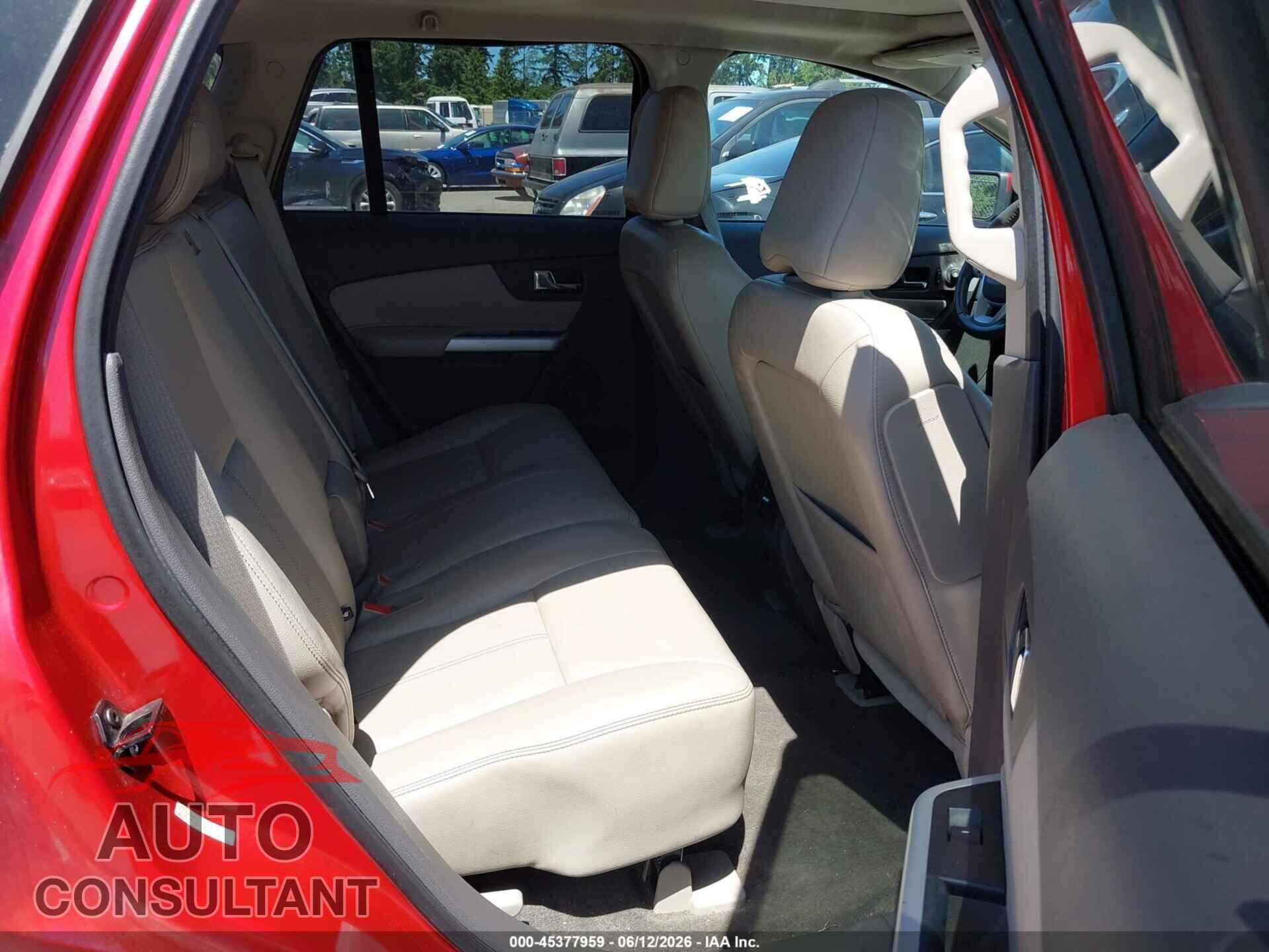 FORD EDGE 2012 - 2FMDK3KC8CBA41043