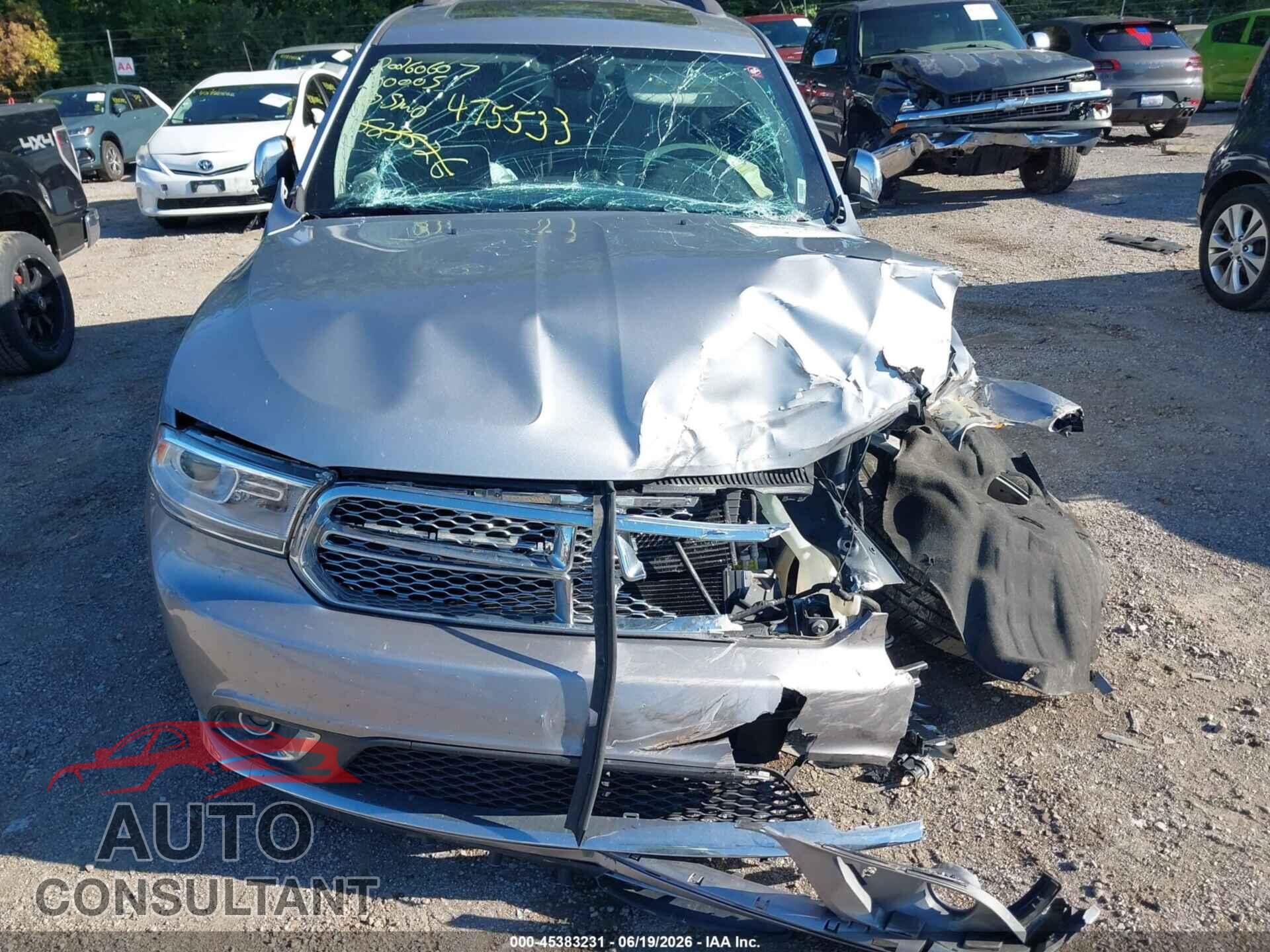 DODGE DURANGO 2016 - 1C4RDJEG7GC475533