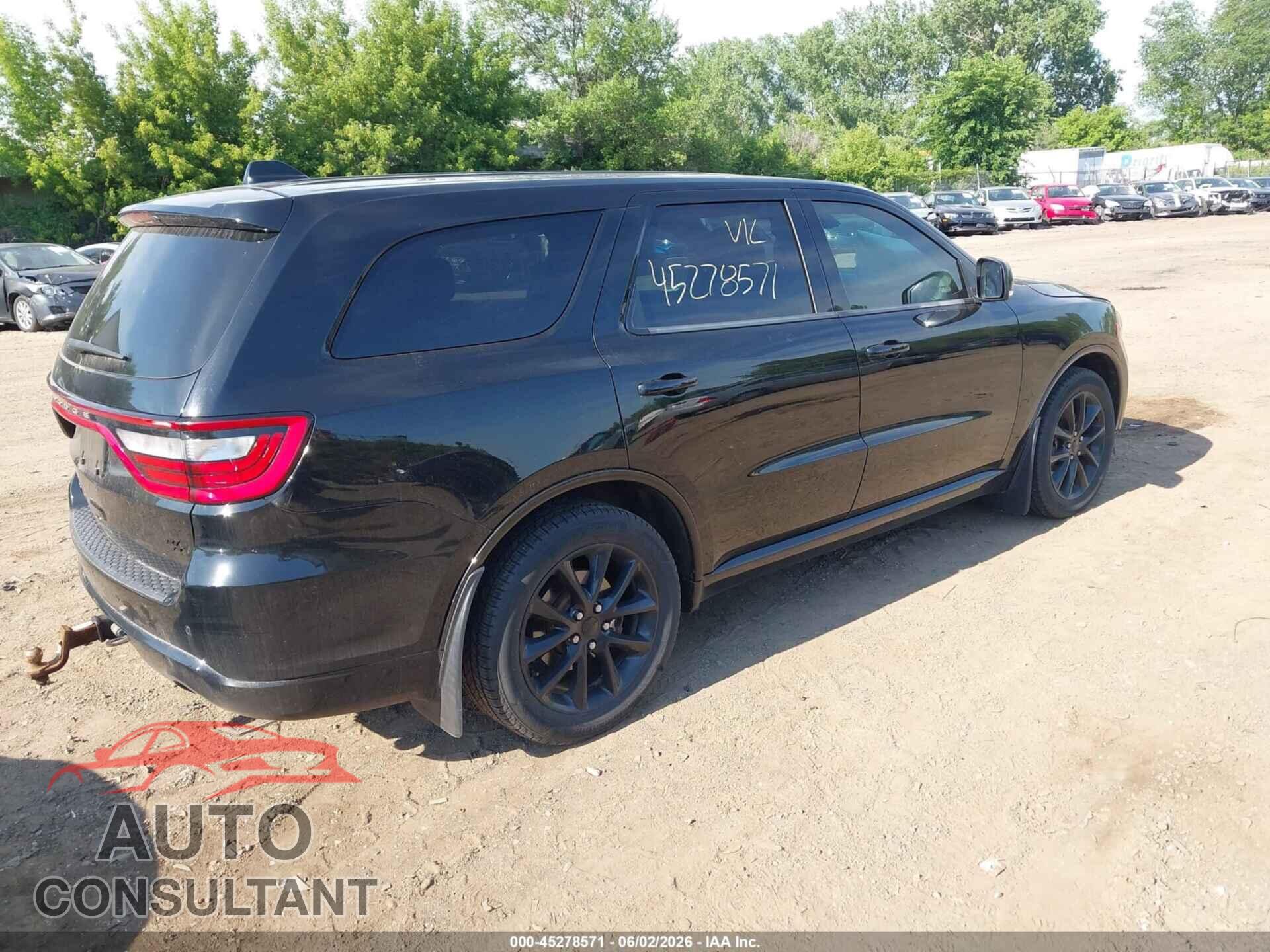 DODGE DURANGO 2017 - 1C4SDJCT6HC677539