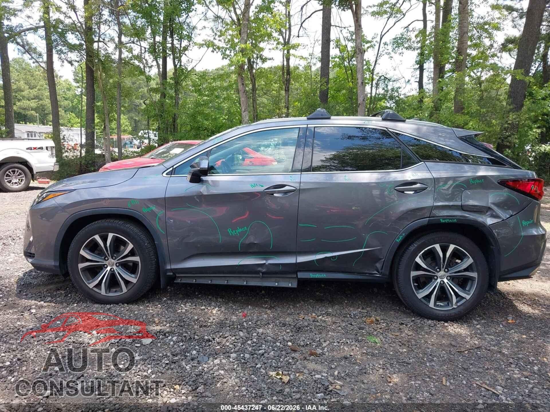 LEXUS RX 350 2017 - 2T2BZMCA6HC089130