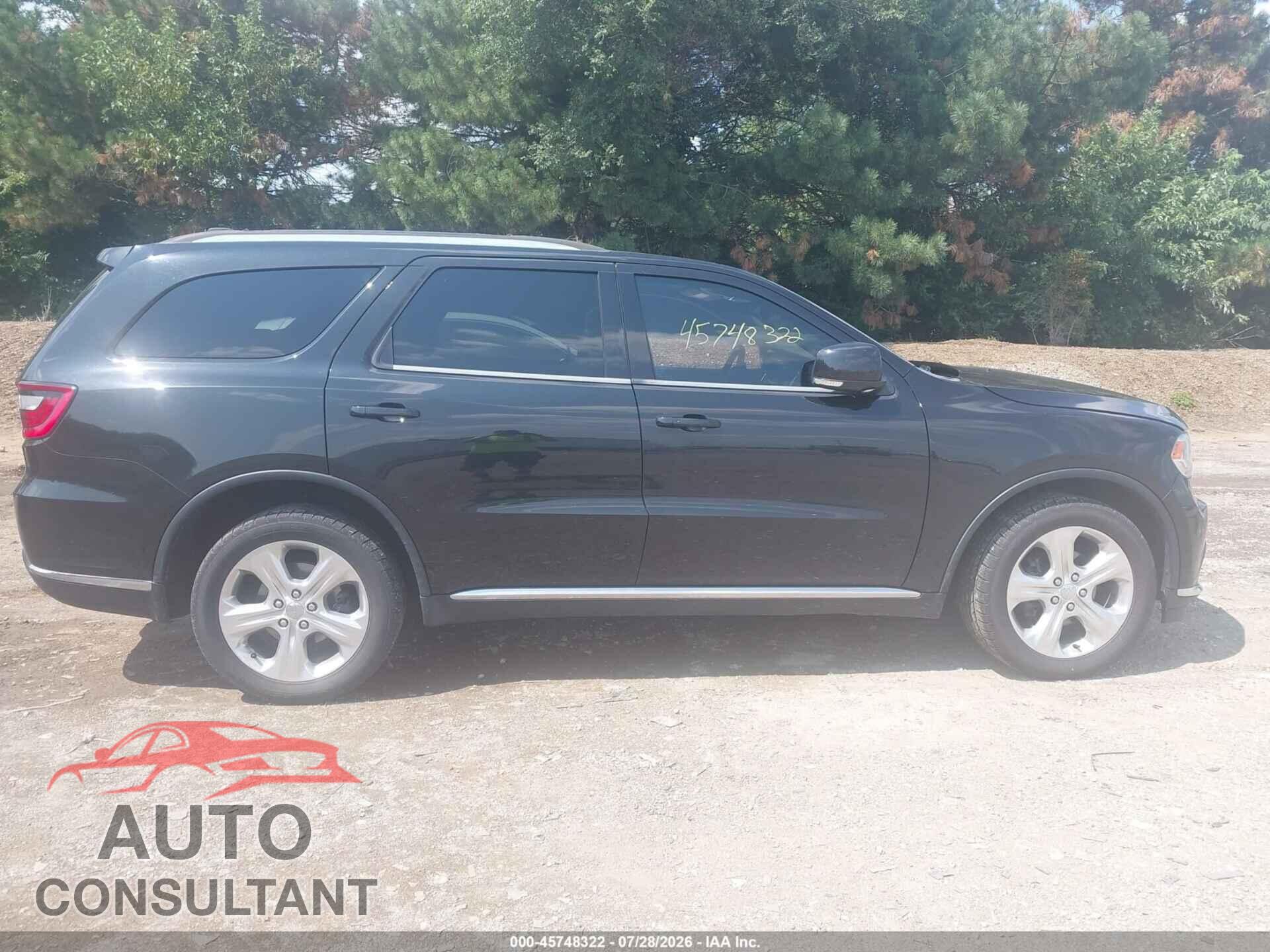DODGE DURANGO 2014 - 1C4RDJDG0EC477509