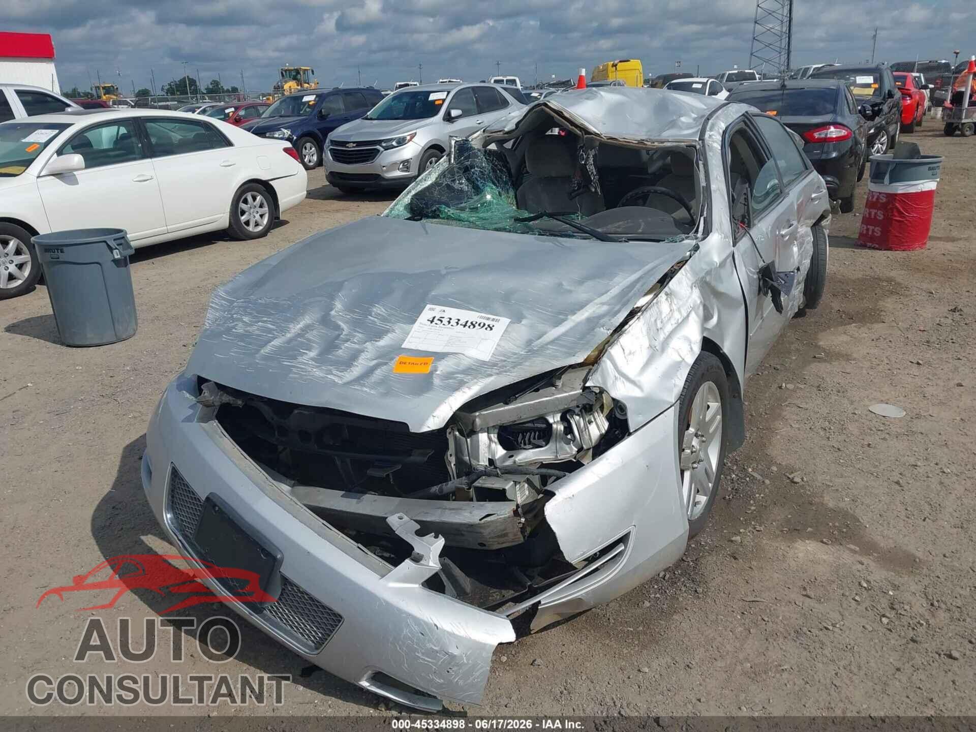 CHEVROLET IMPALA 2012 - 2G1WB5E30C1142774