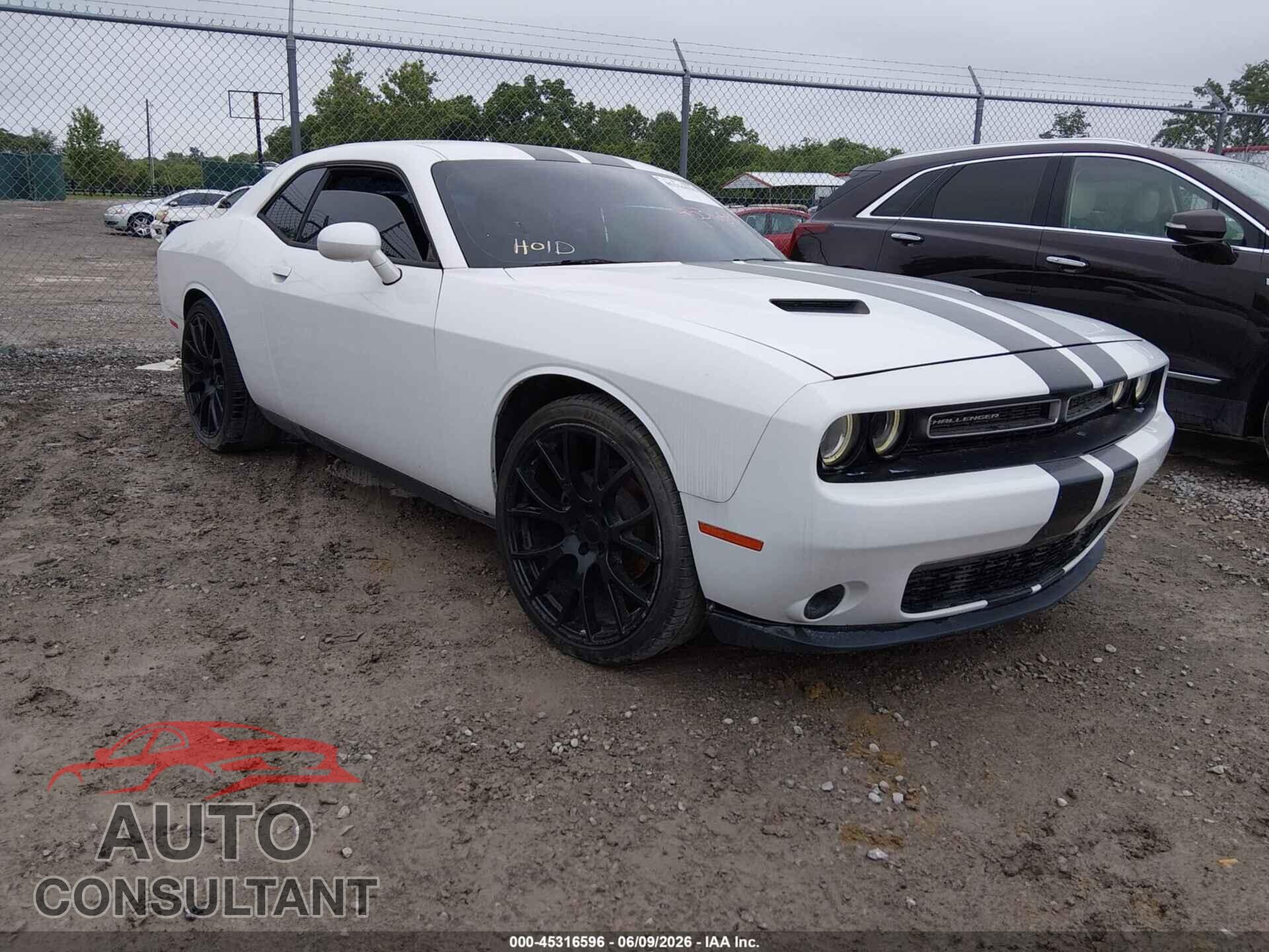 DODGE CHALLENGER 2016 - 2C3CDZAG6GH200876