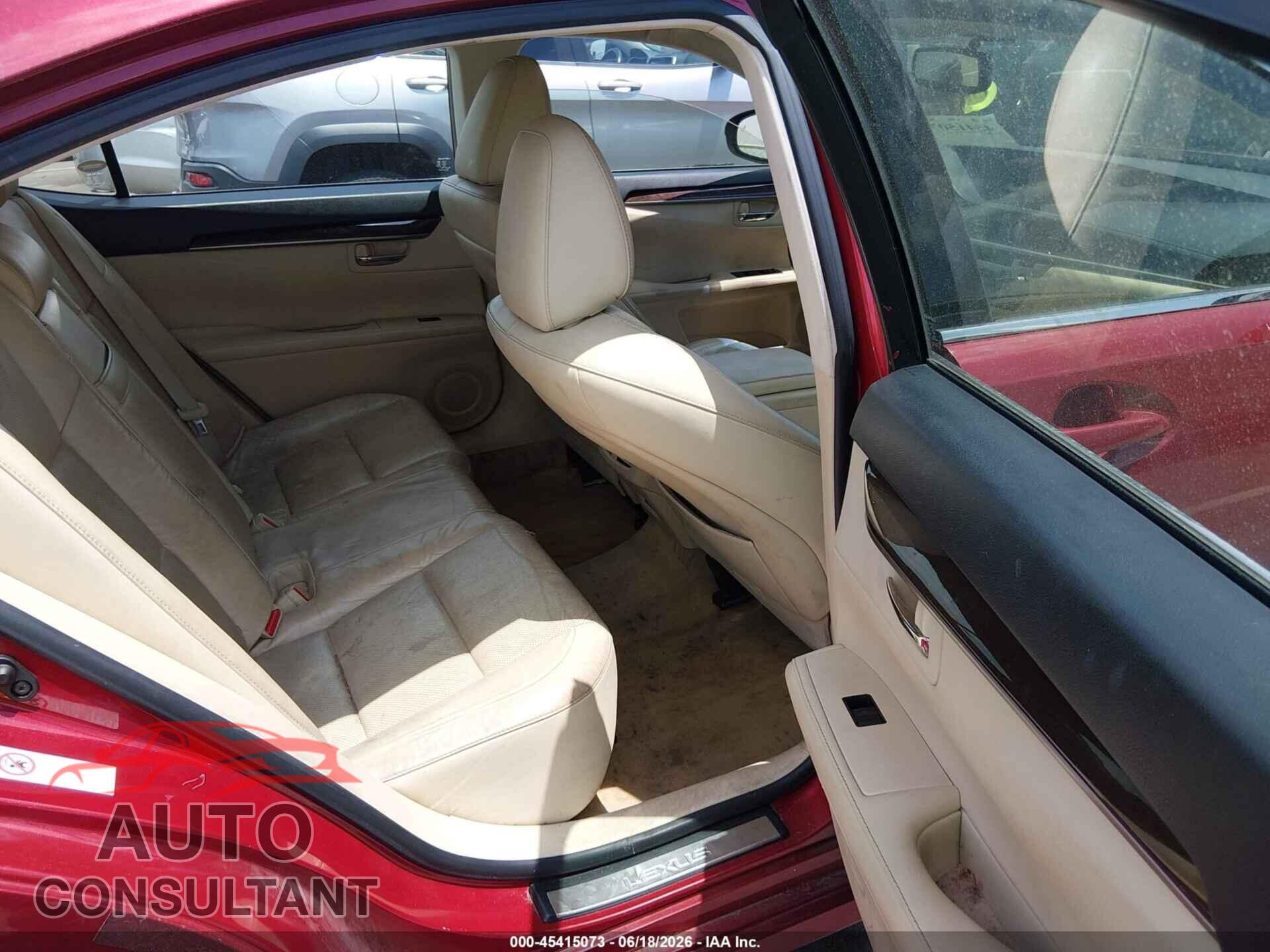 LEXUS ES 350 2014 - JTHBK1GG6E2116874