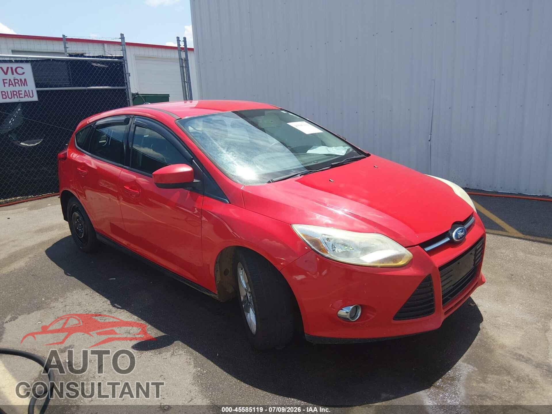 FORD FOCUS 2012 - 1FAHP3K20CL172925