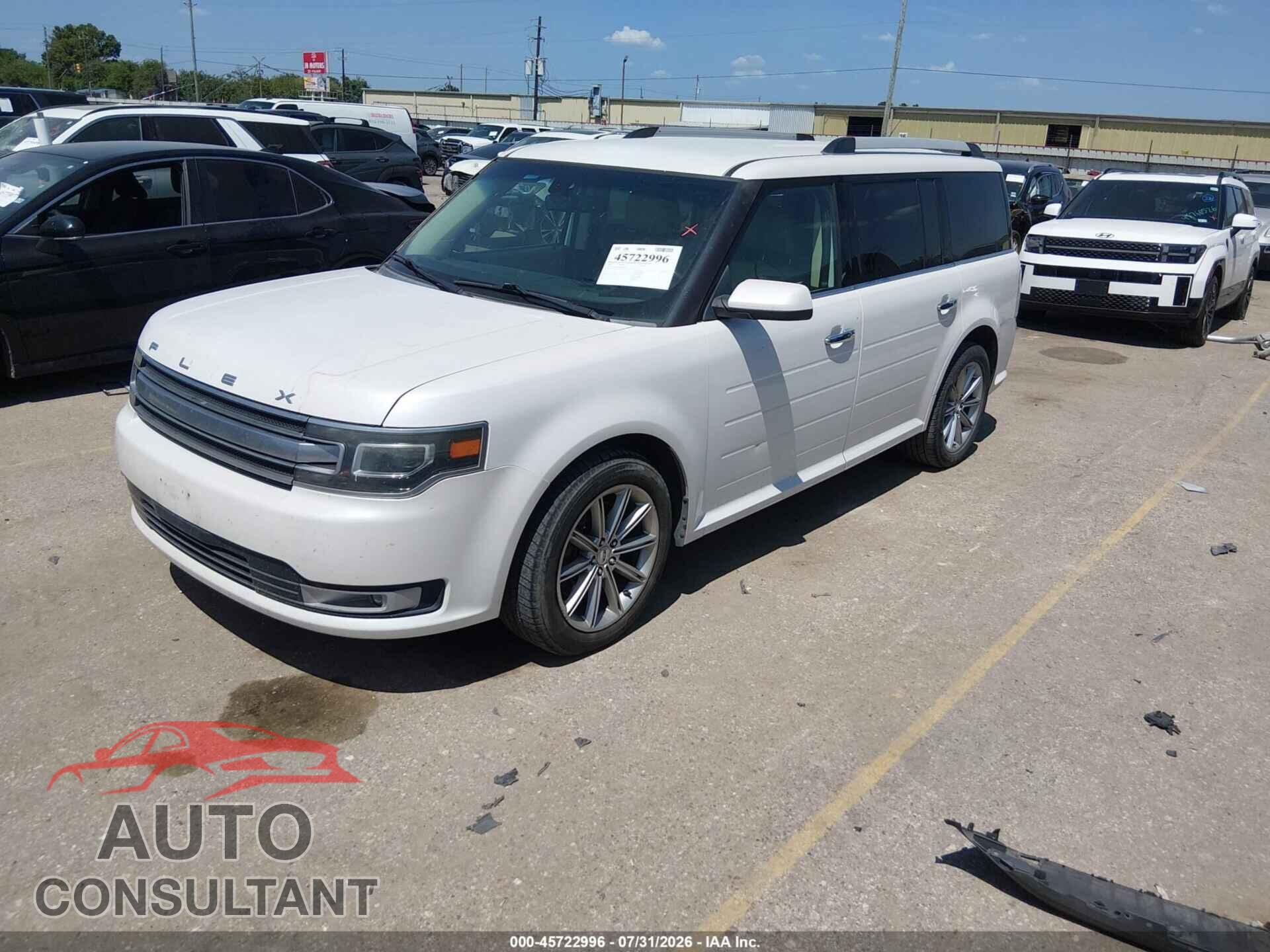 FORD FLEX 2013 - 2FMGK5D89DBD25087