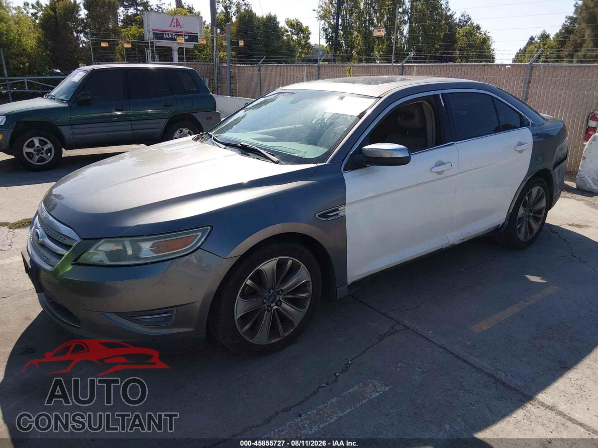 FORD TAURUS 2012 - 1FAHP2FW9CG108043