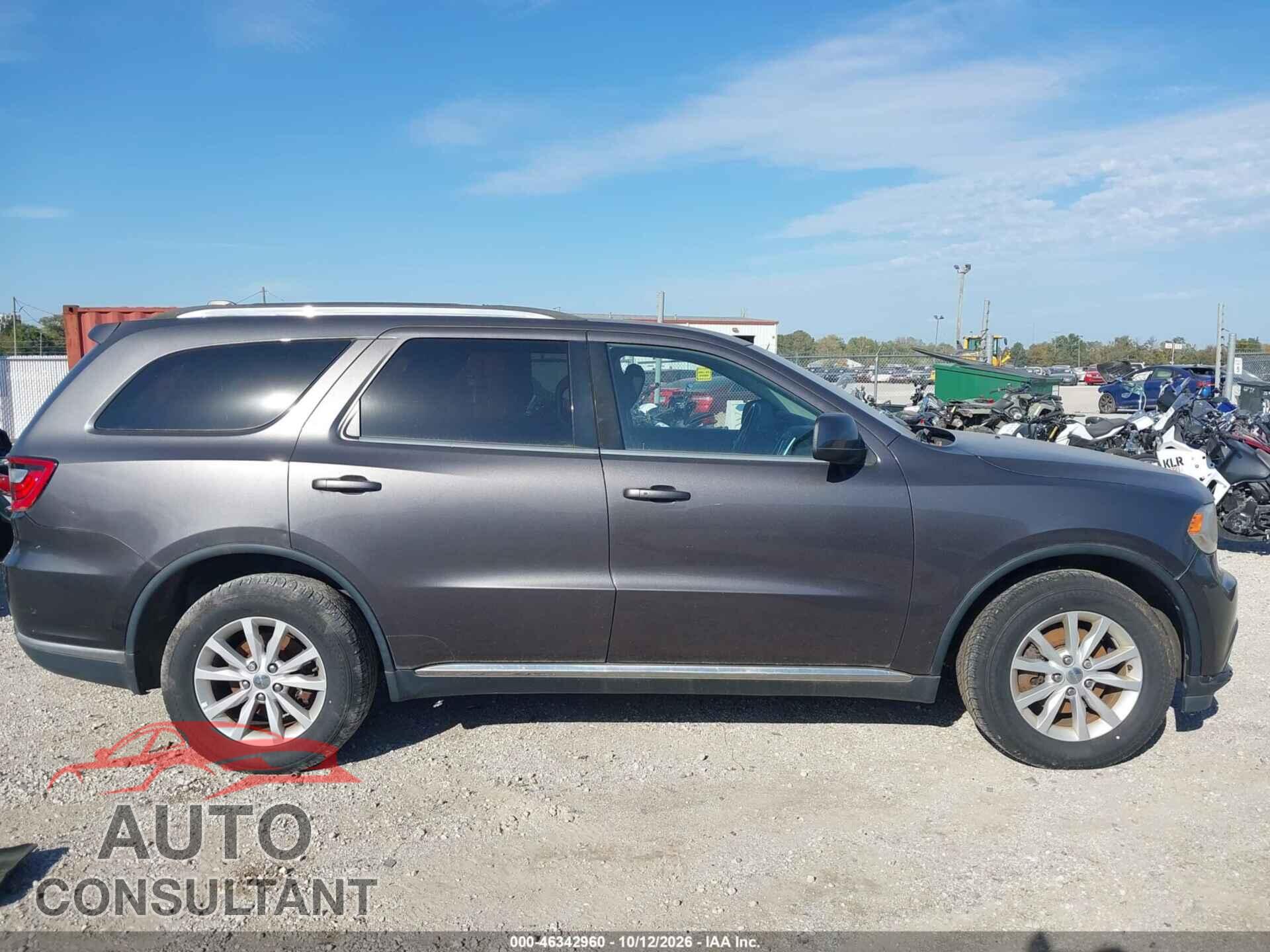 DODGE DURANGO 2014 - 1C4RDJAG2EC287277