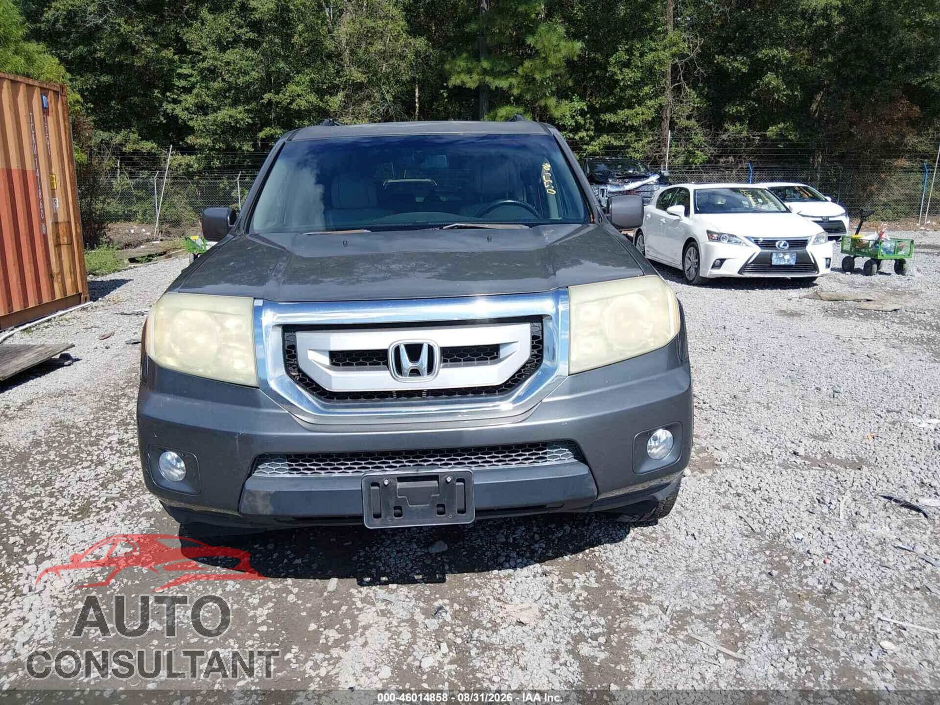 HONDA PILOT 2011 - 5FNYF3H60BB005506