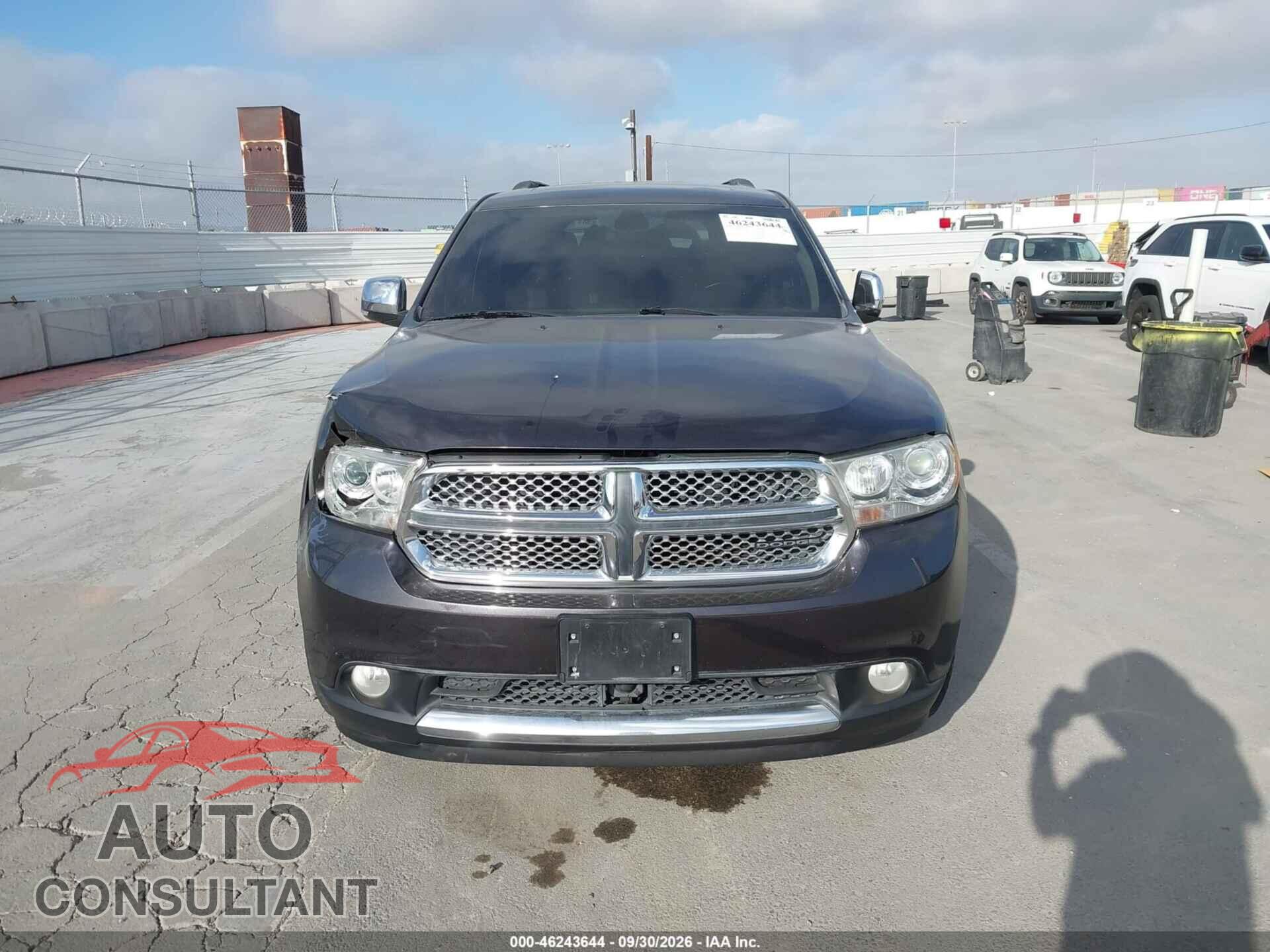 DODGE DURANGO 2011 - 1D4SD5GT7BC651401