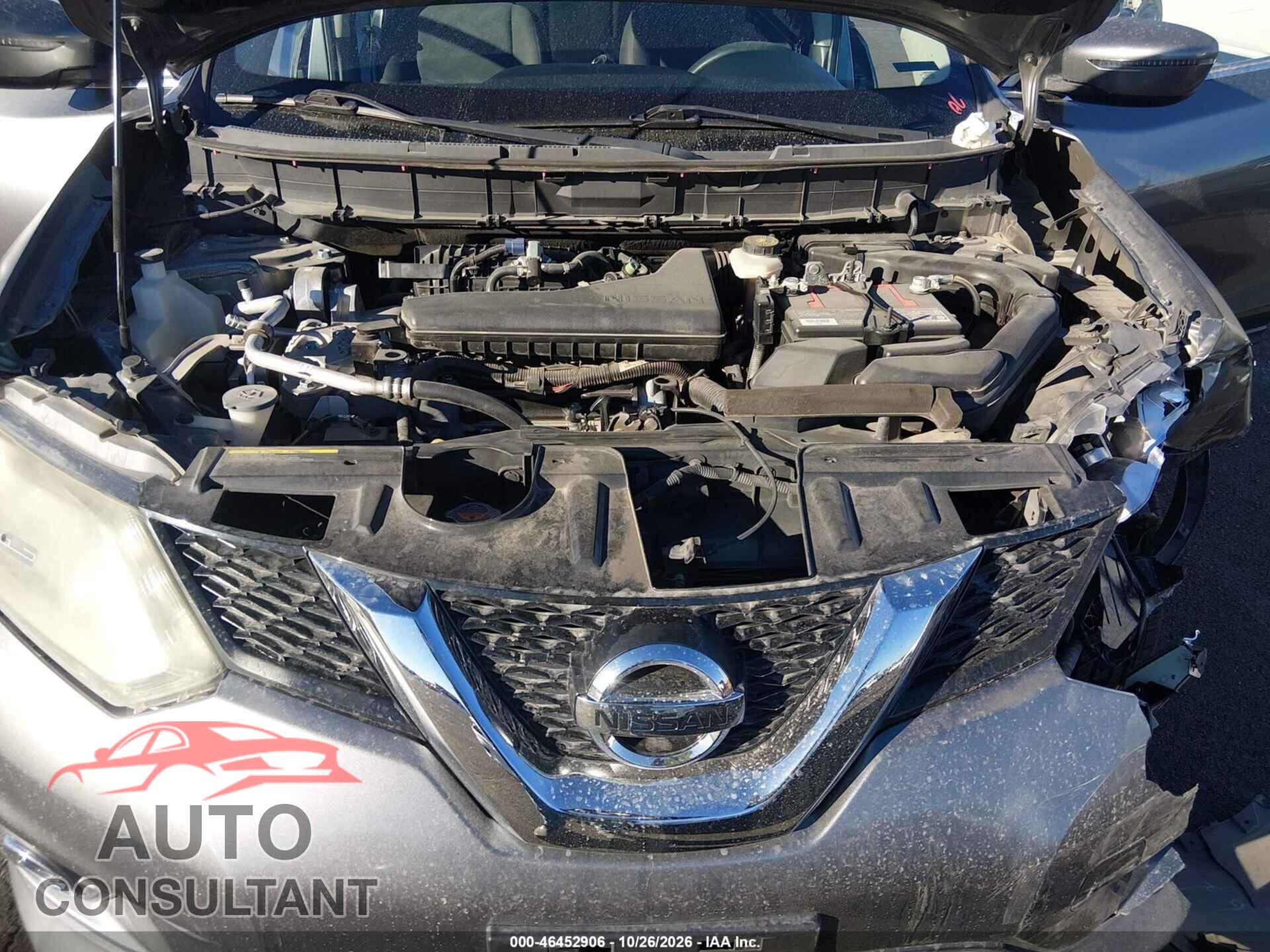 NISSAN ROGUE 2016 - KNMAT2MT4GP661432