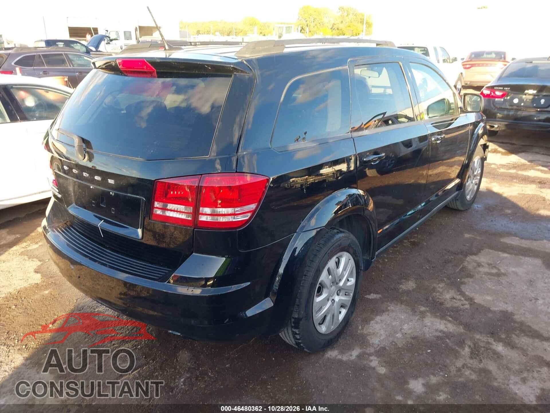 DODGE JOURNEY 2017 - 3C4PDCAB4HT601771