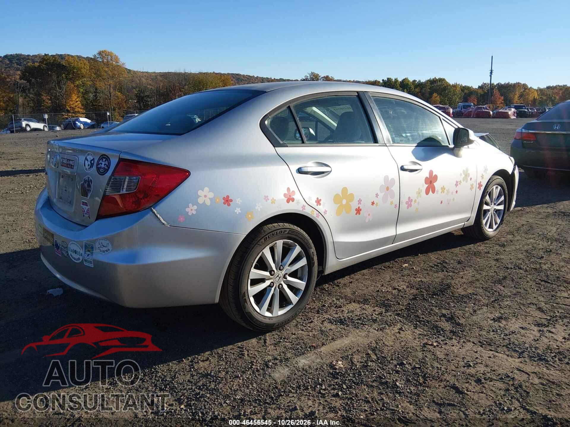 HONDA CIVIC 2012 - 2HGFB2F81CH320751