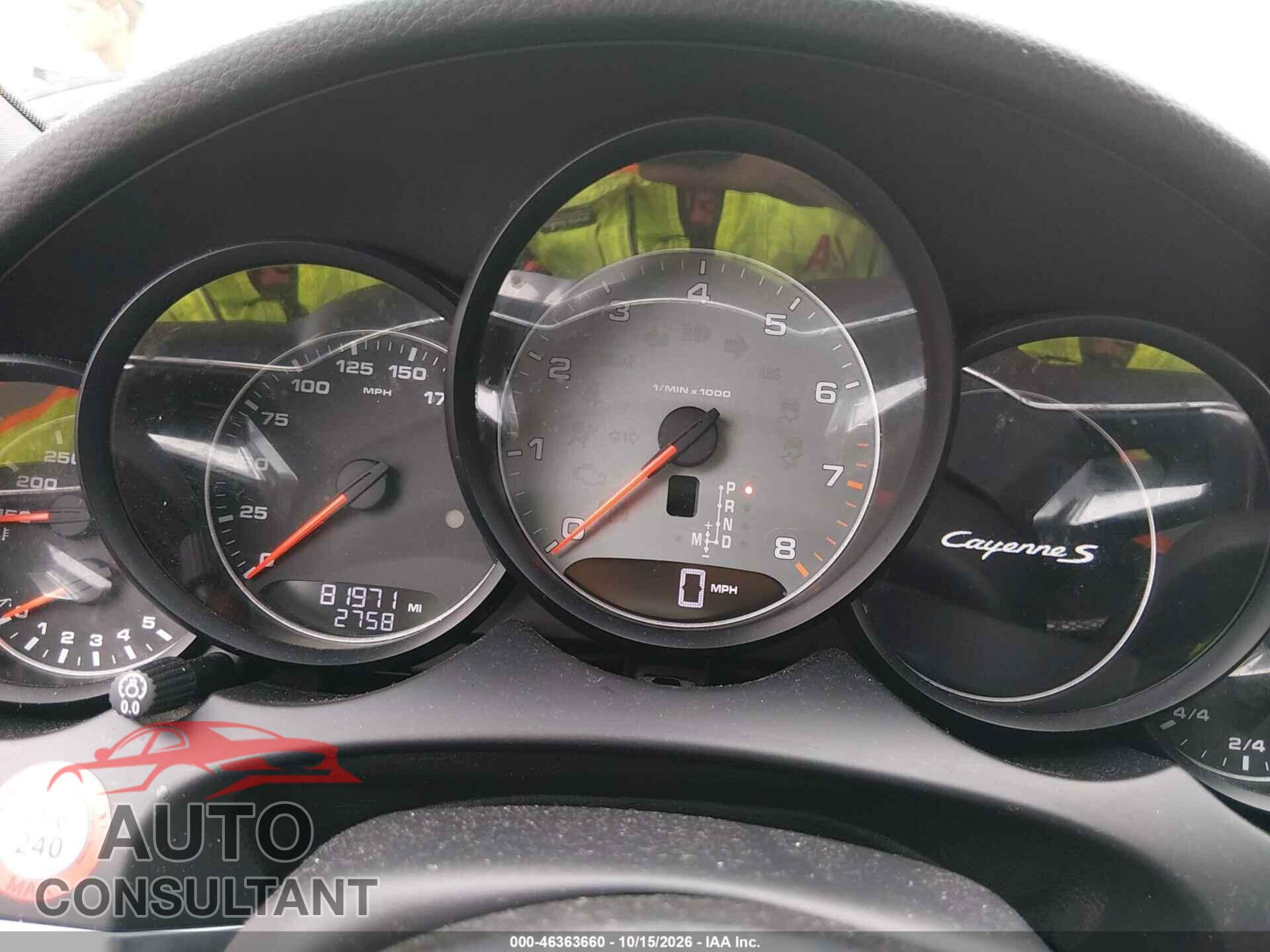 PORSCHE CAYENNE 2015 - WP1AB2A21FLA56707