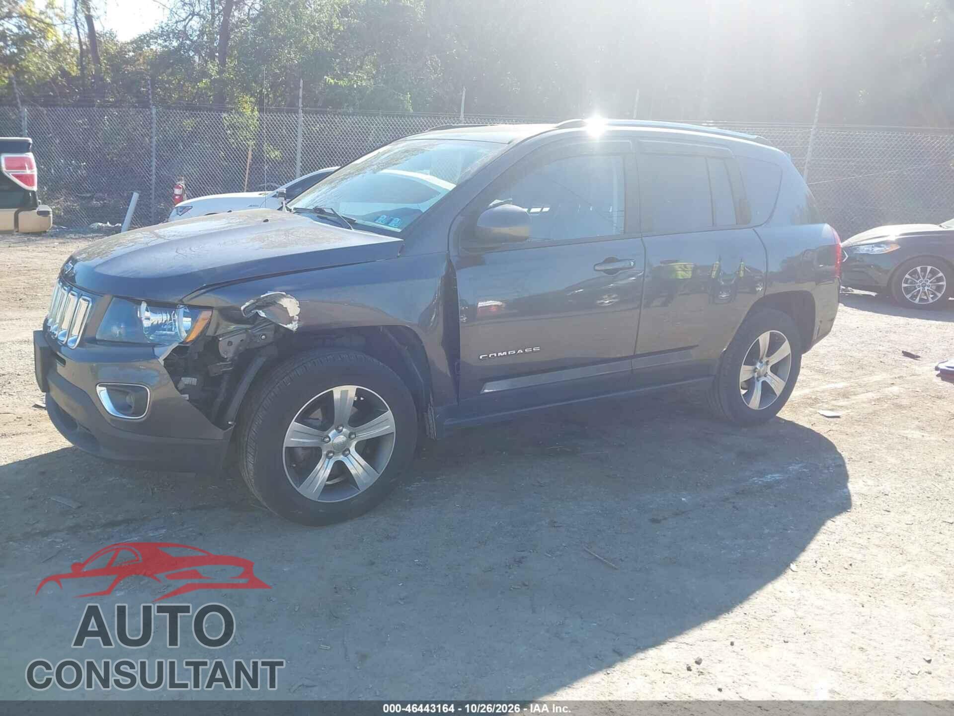 JEEP COMPASS 2017 - 1C4NJDEB4HD126354
