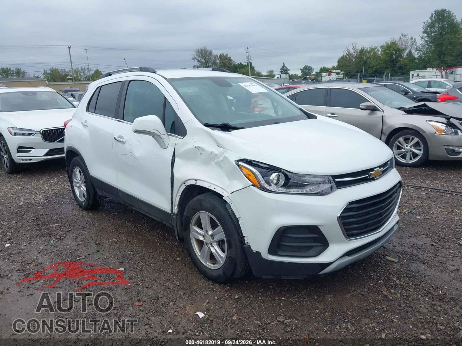 CHEVROLET TRAX 2017 - 3GNCJLSB3HL268430