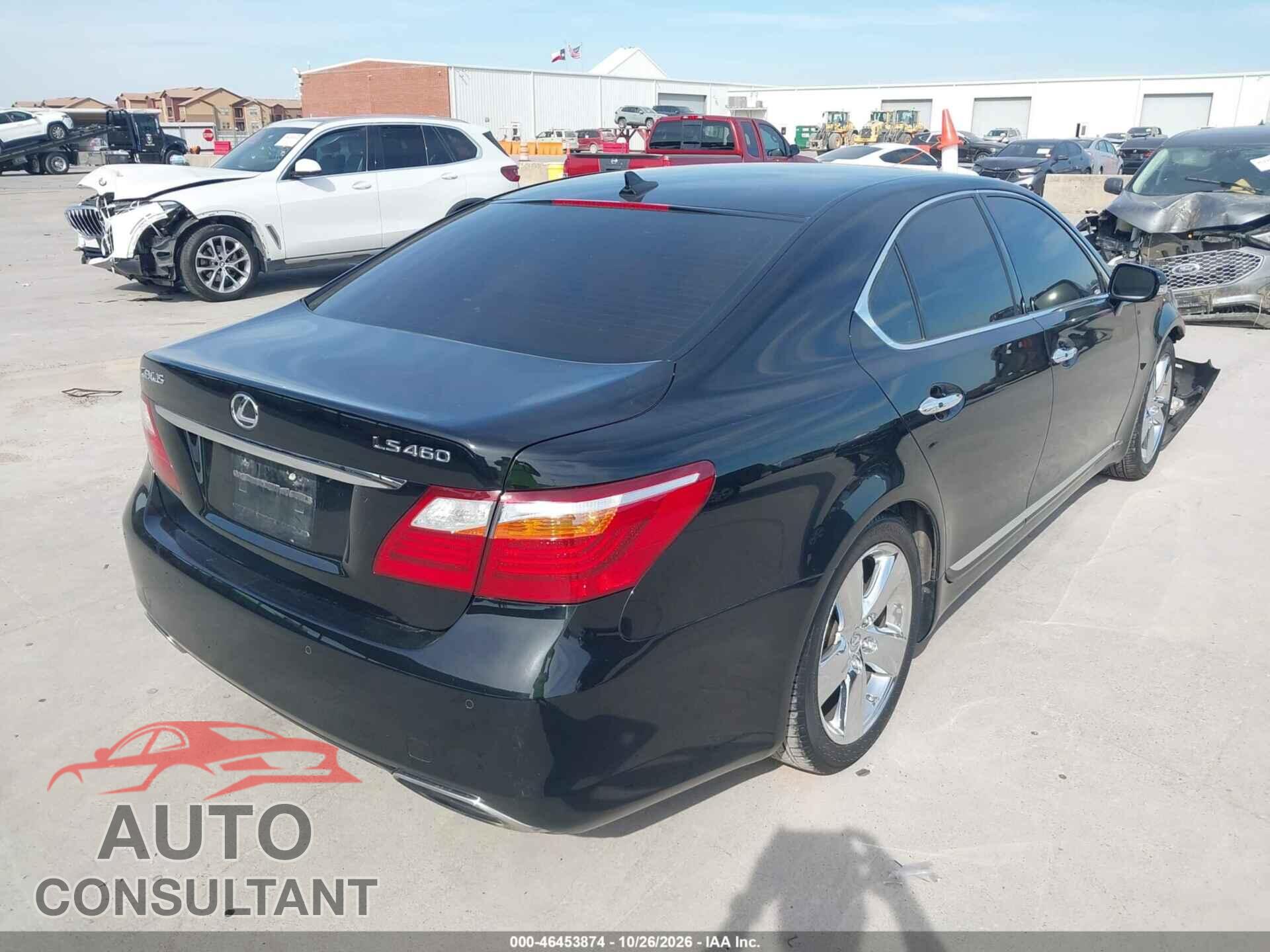 LEXUS LS 460 2010 - JTHBL5EF3A5100400