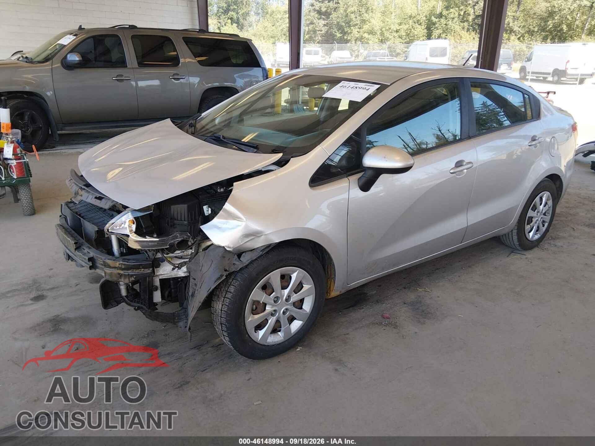 KIA RIO 2015 - KNADM4A37F6529390