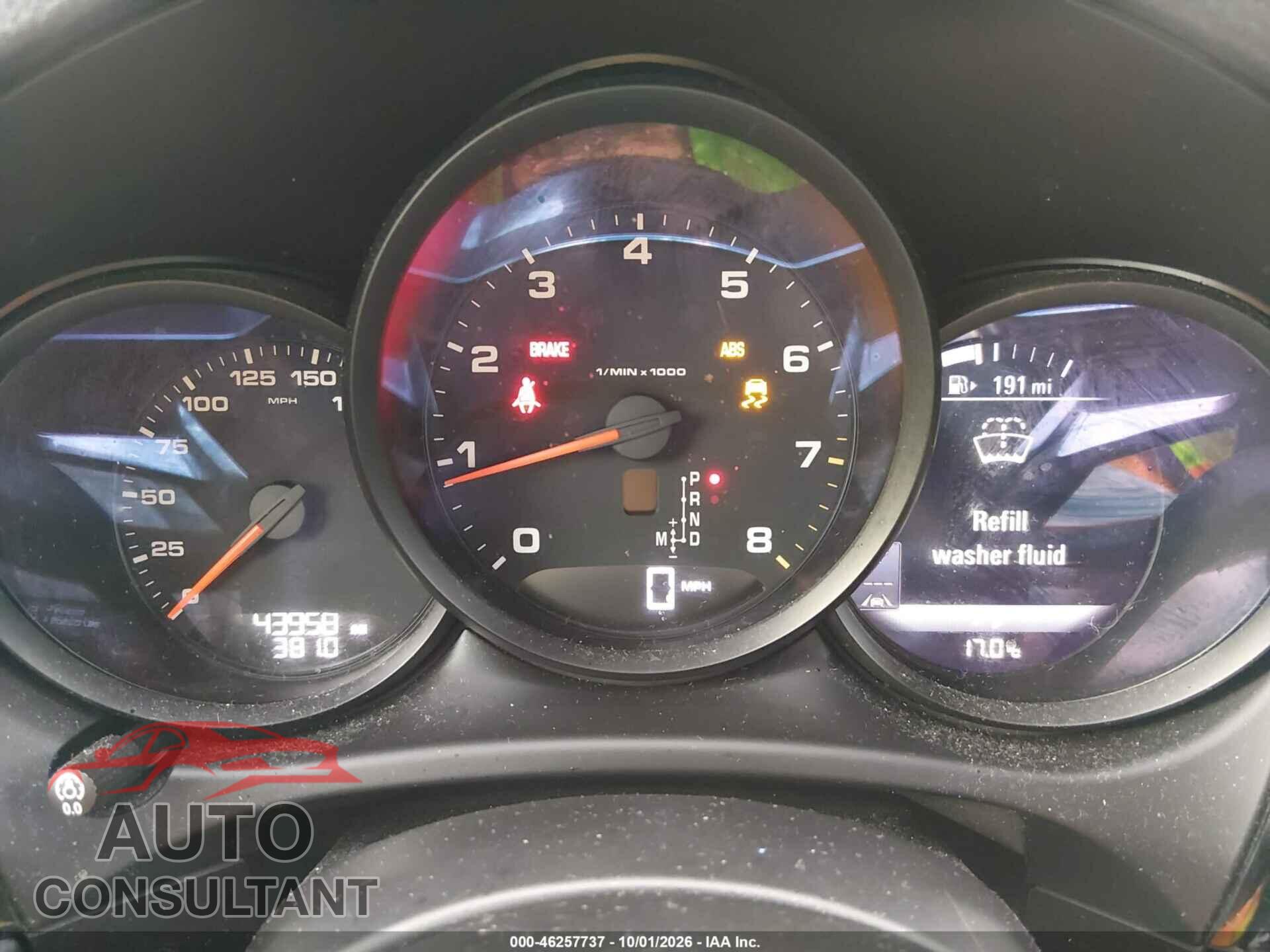 PORSCHE MACAN 2018 - WP1AA2A58JLB24507