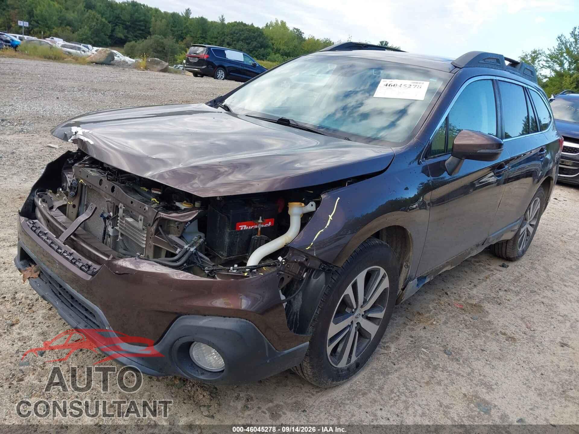 SUBARU OUTBACK 2019 - 4S4BSANC9K3330406