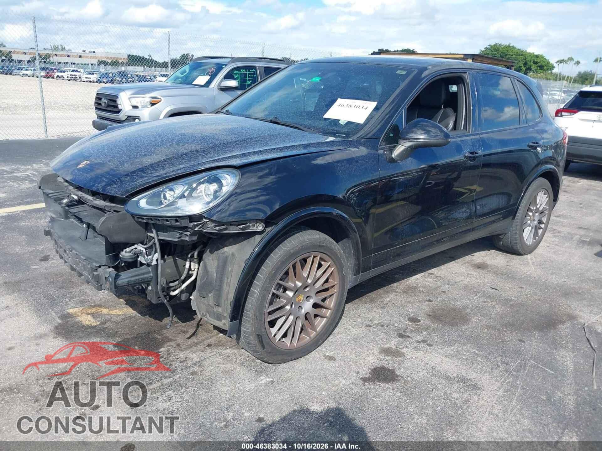 PORSCHE CAYENNE 2017 - WP1AA2A24HKA82455