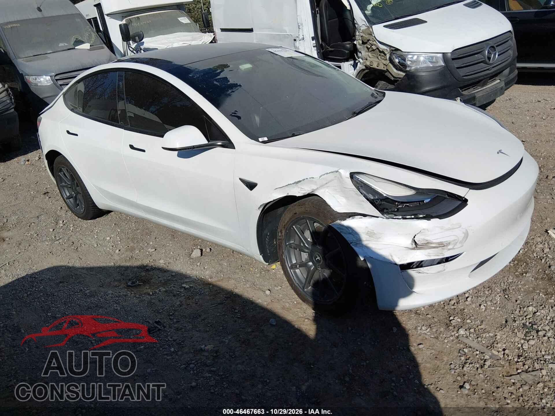 TESLA MODEL 3 2021 - 5YJ3E1EA2MF942676