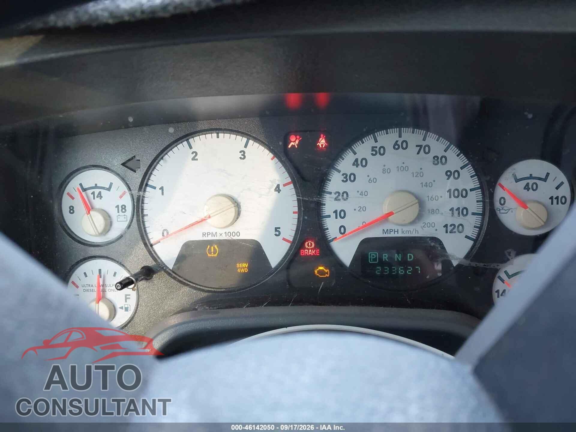 DODGE RAM 2500 2009 - 3D7KS29L99G505853