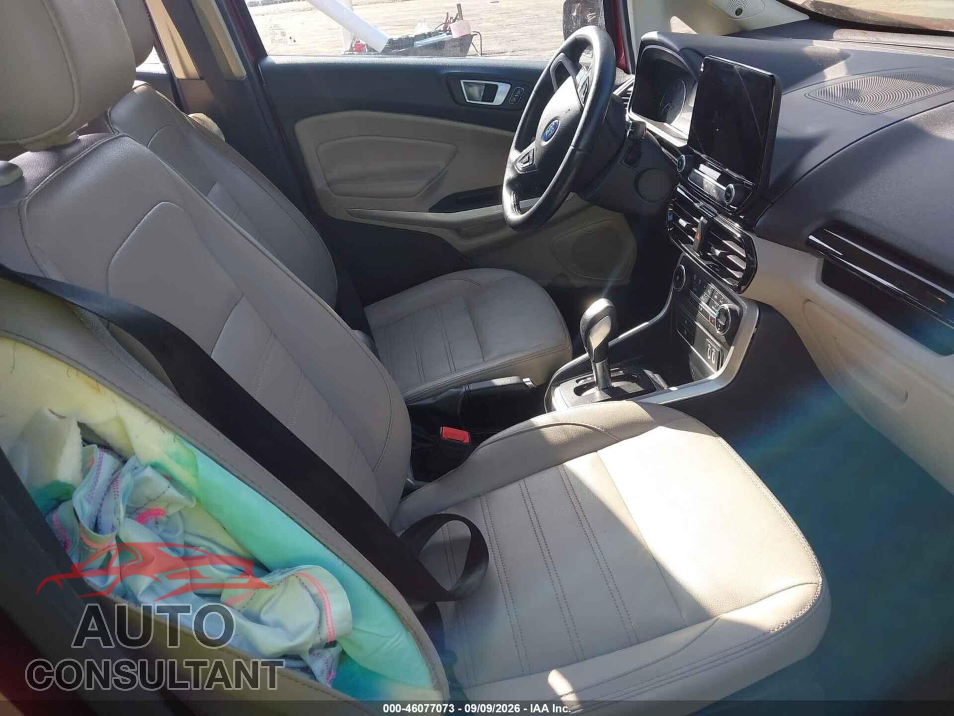 FORD ECOSPORT 2021 - MAJ6S3KL2MC411729